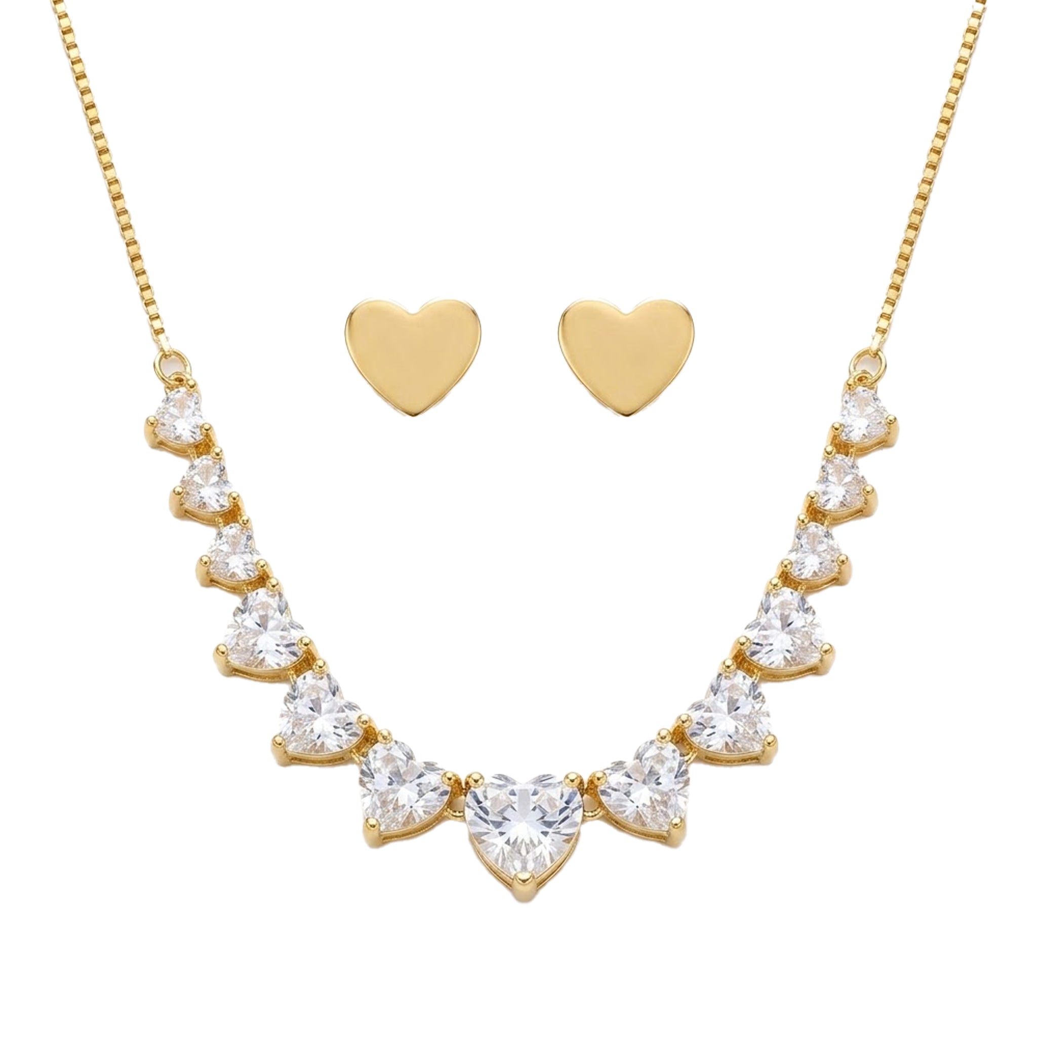 Set de collar y aretes
