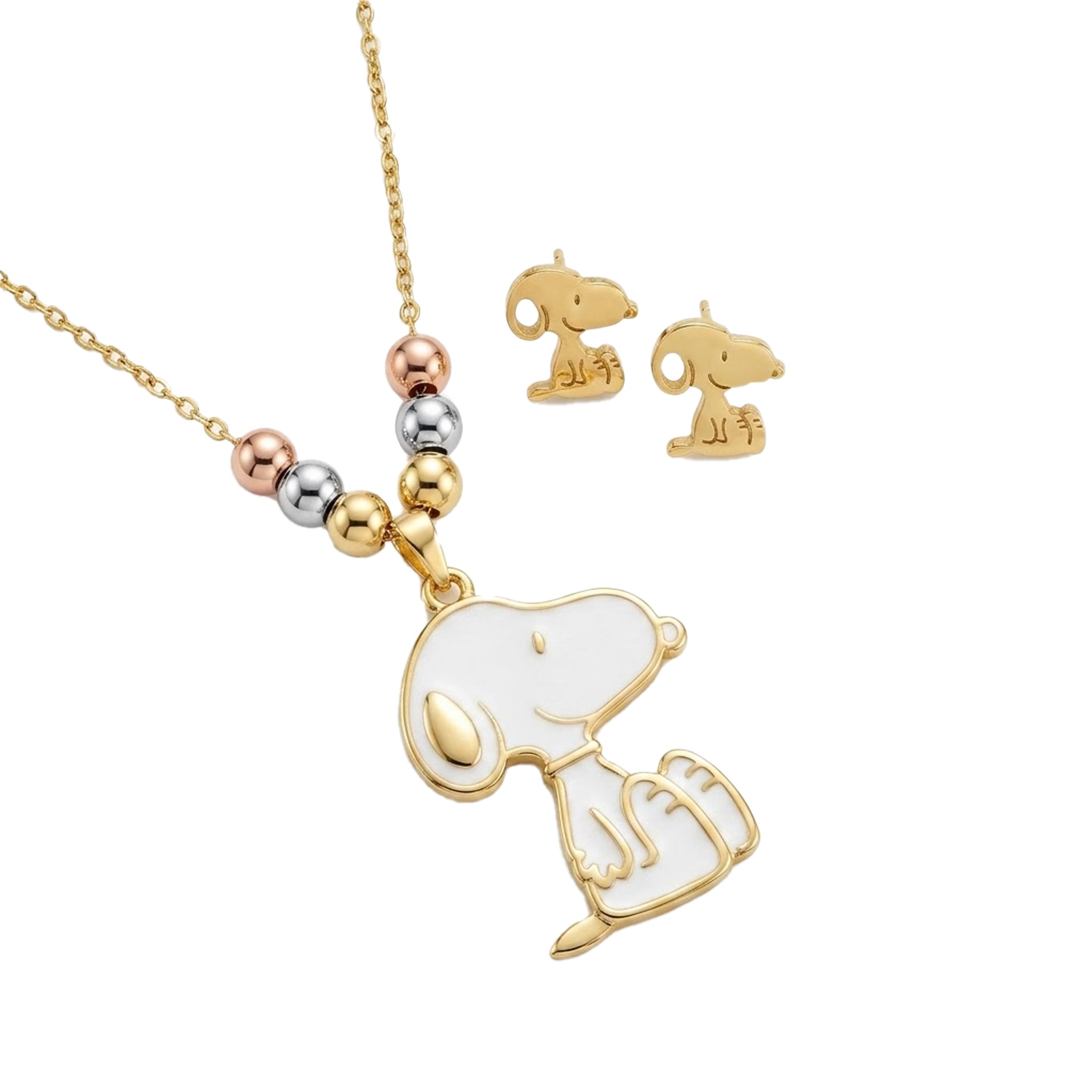 Set de collar y aretes