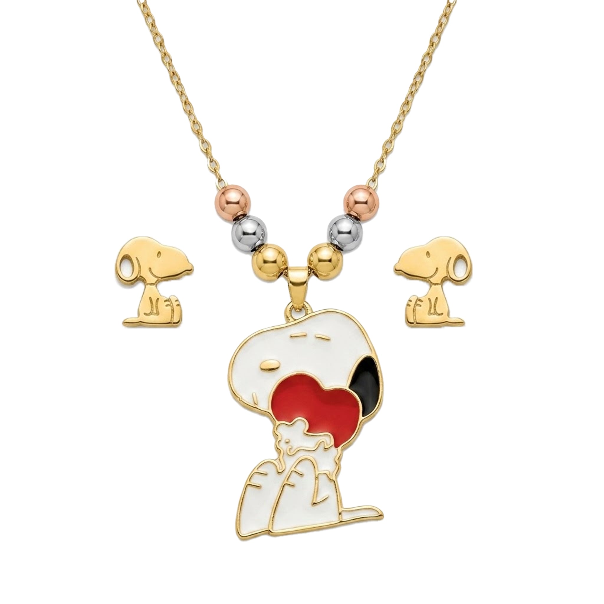 Set de collar y aretes