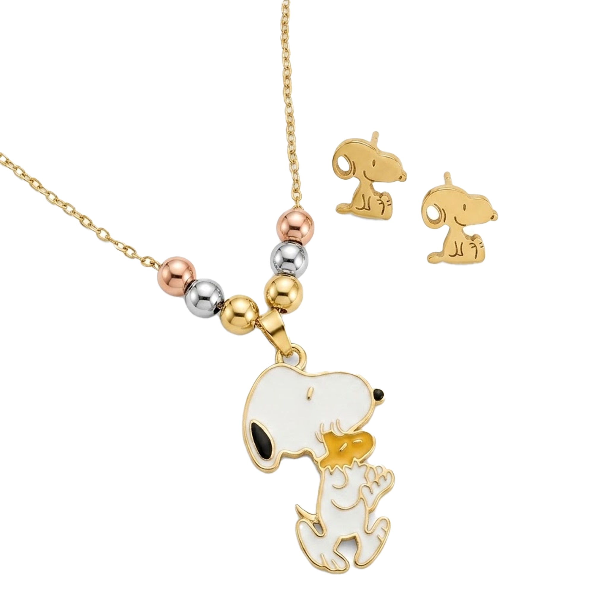 Set de collar y aretes