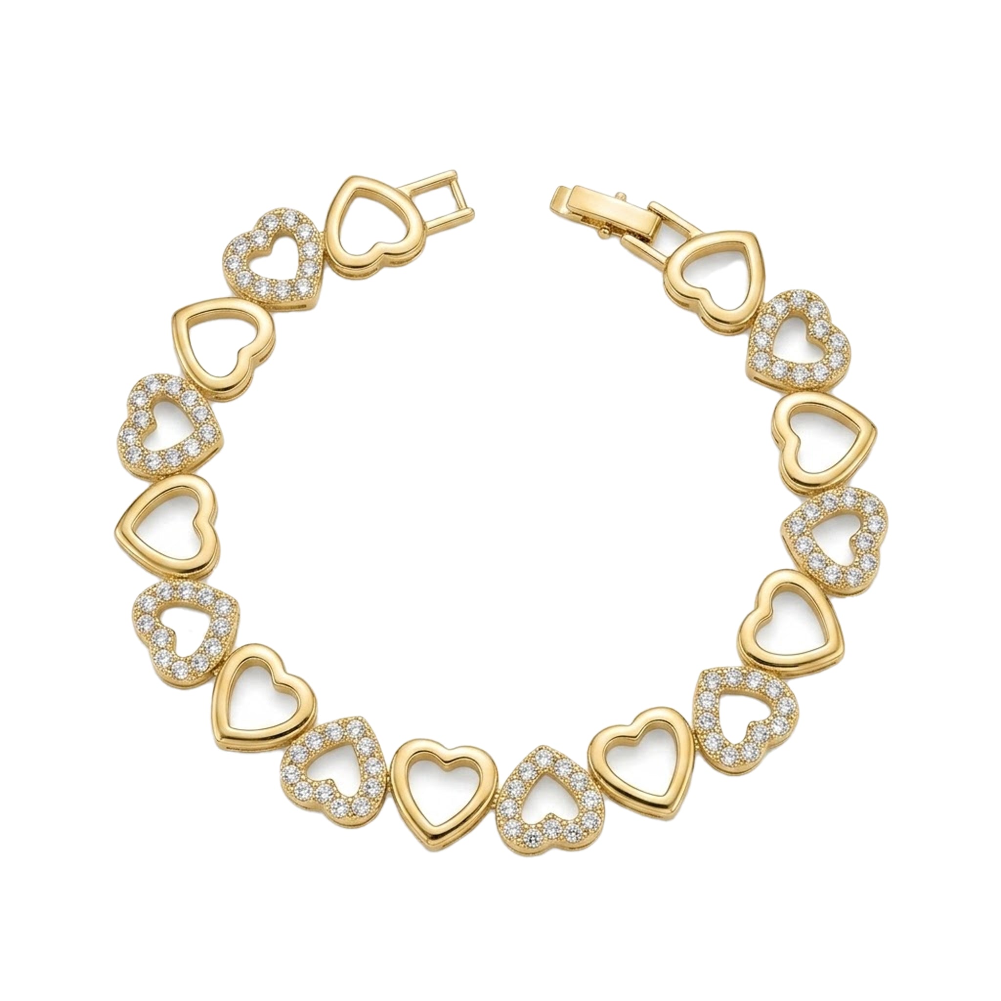 Pulsera corazones