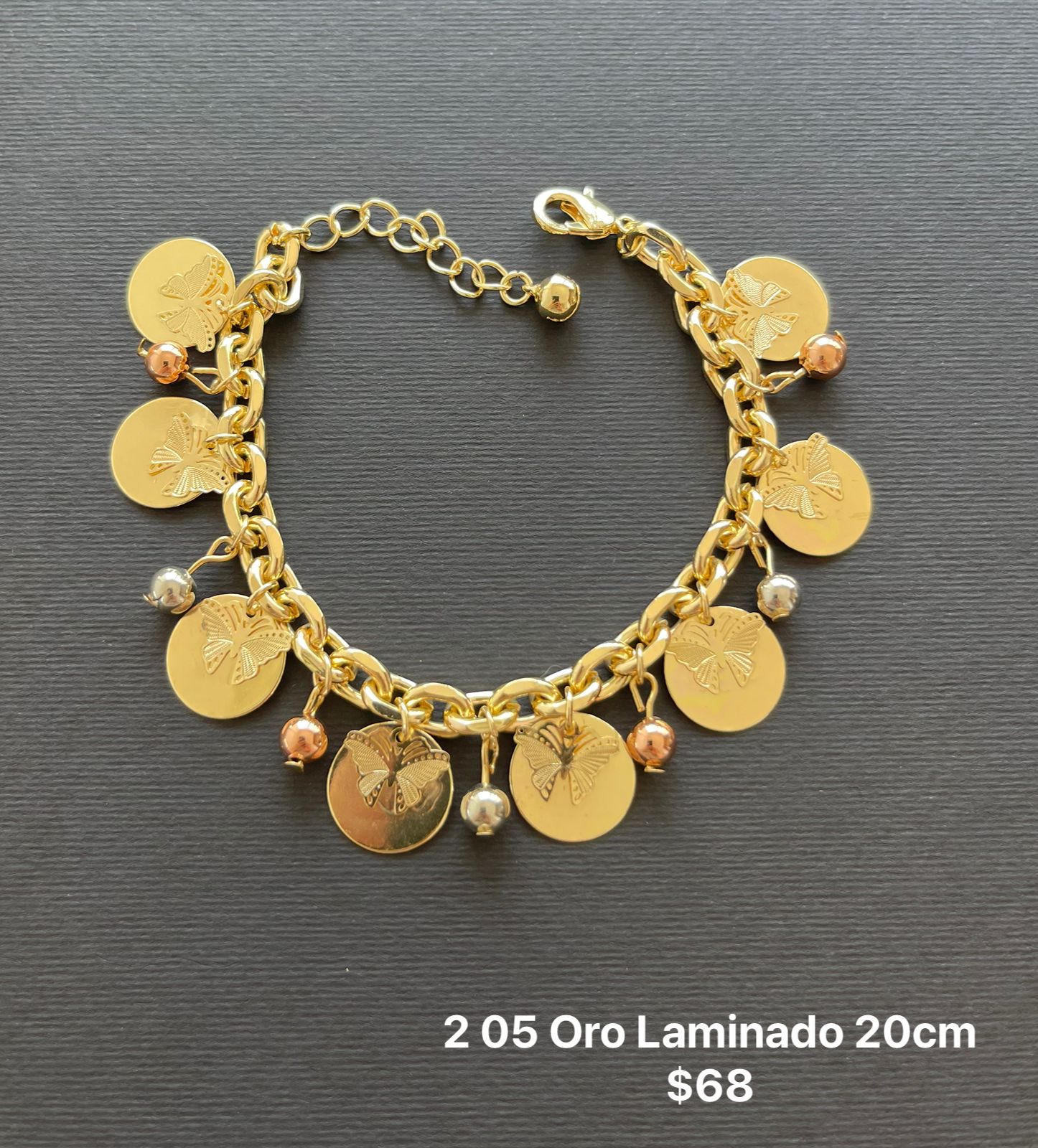 Pulsera or laminado