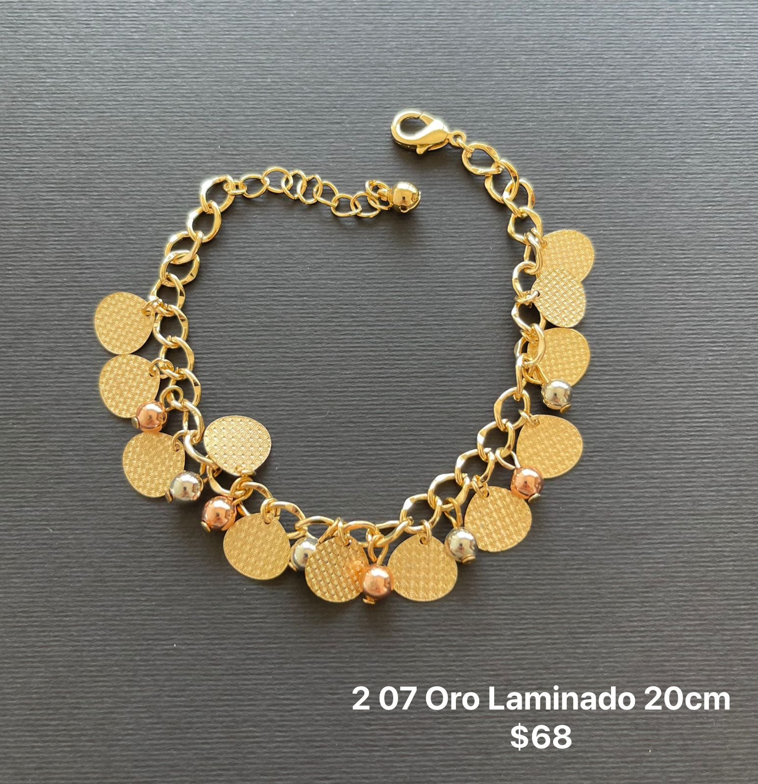 Pulsera or laminado