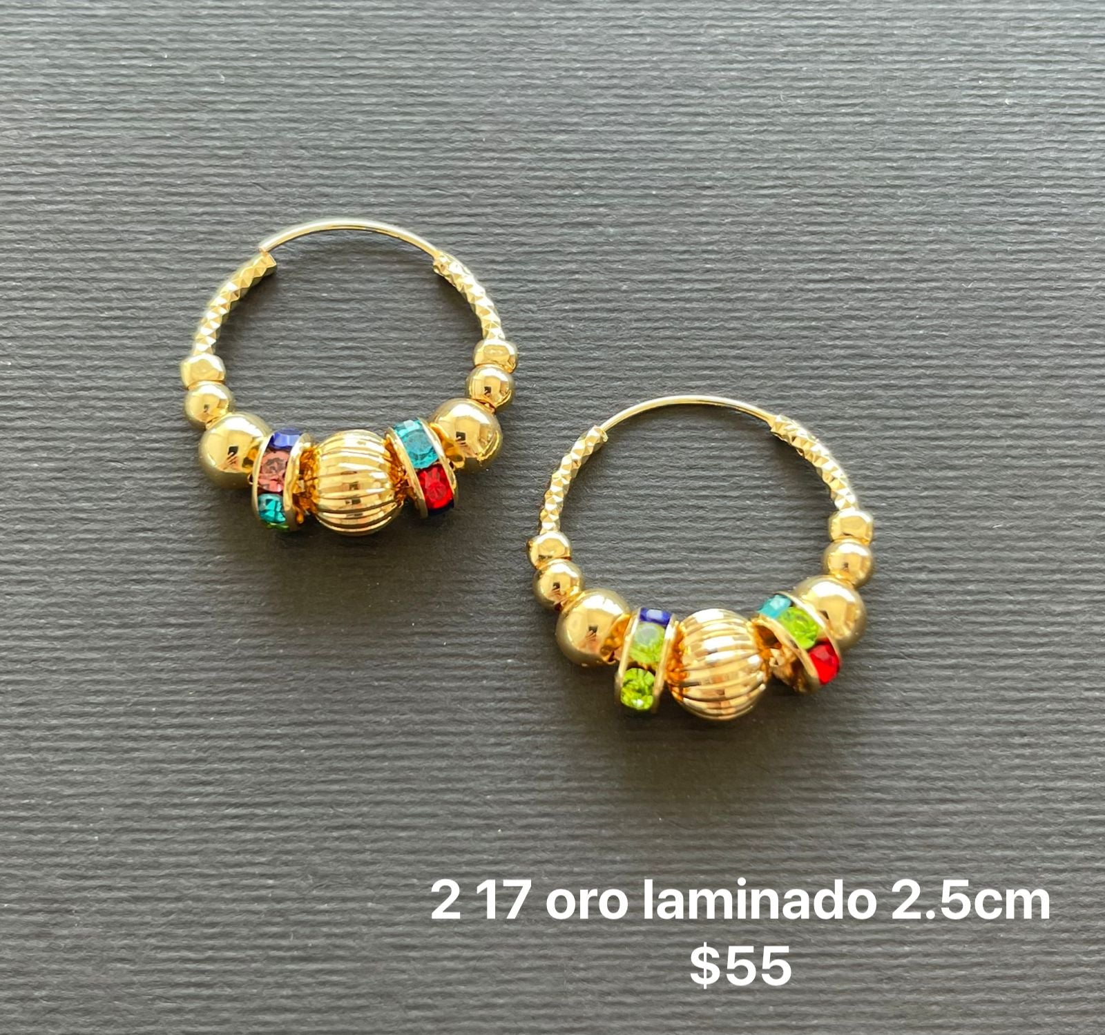 Arracdas oro laminado