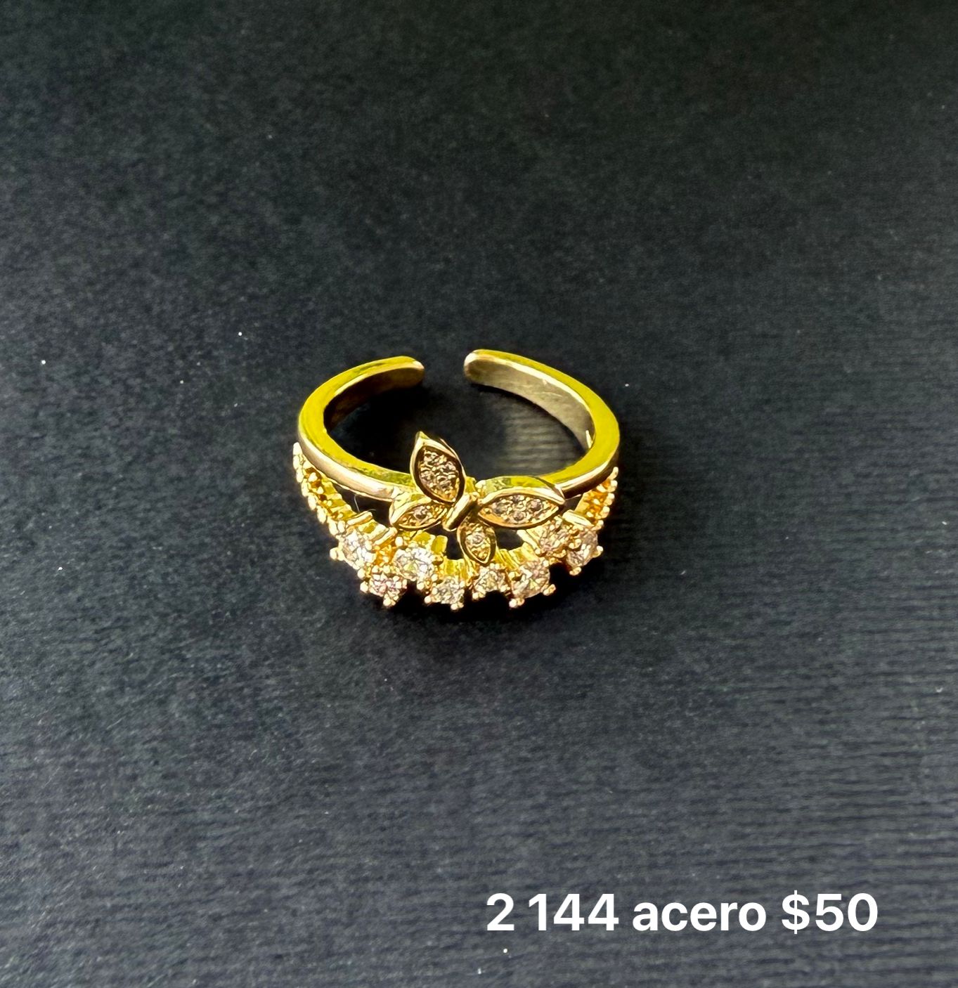 Anillo acero