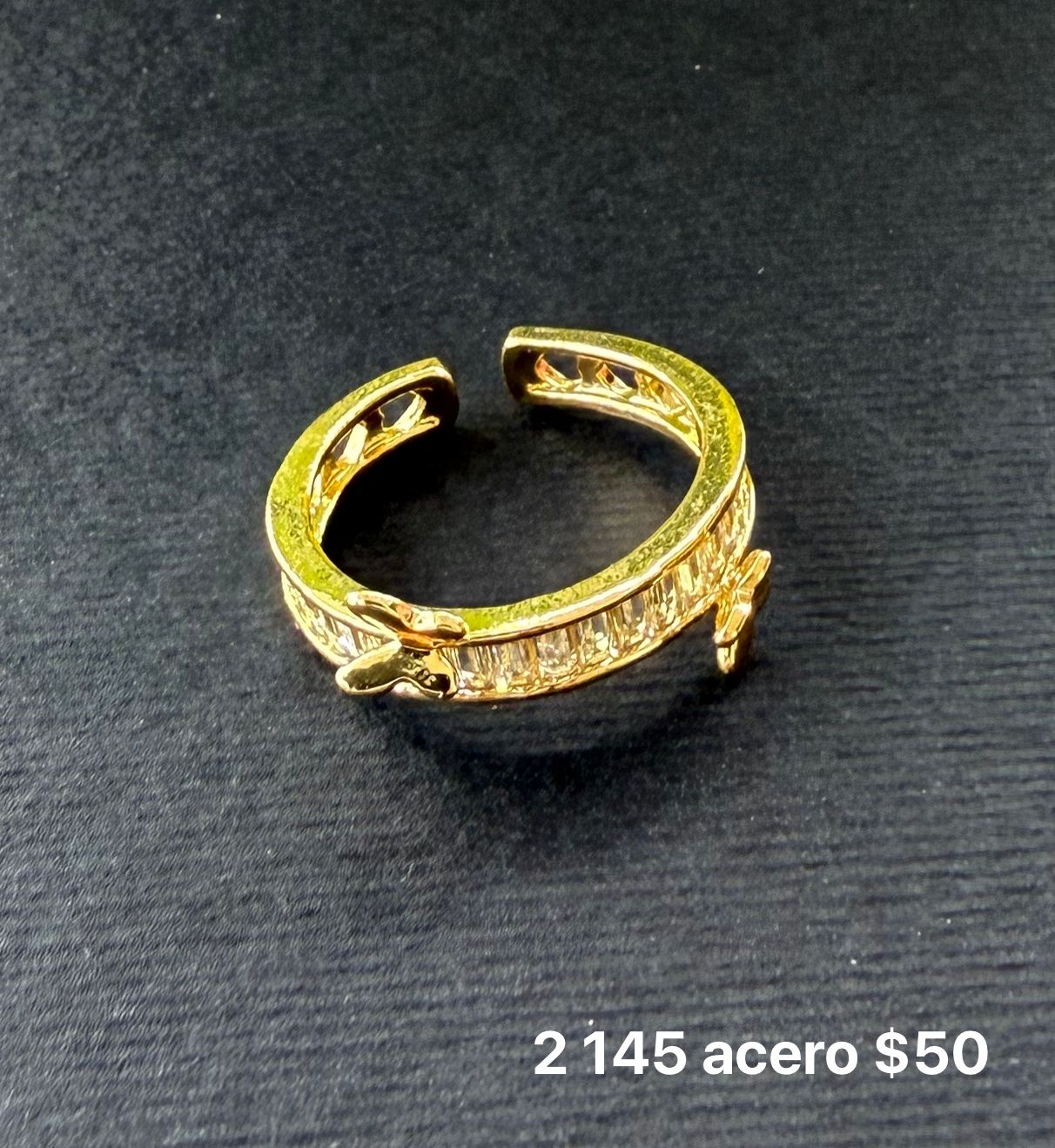 Anillo acero