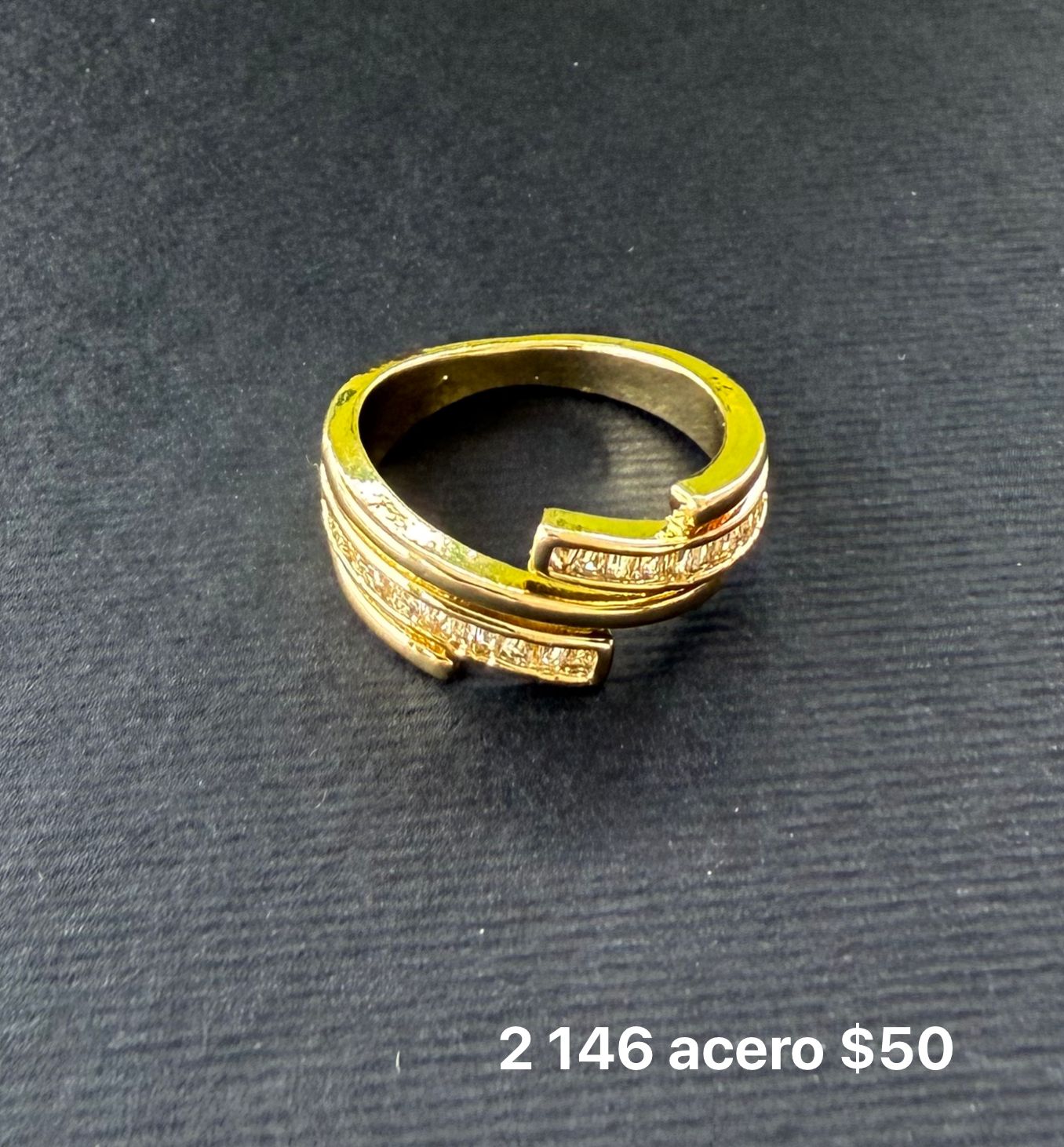 Anillo acero