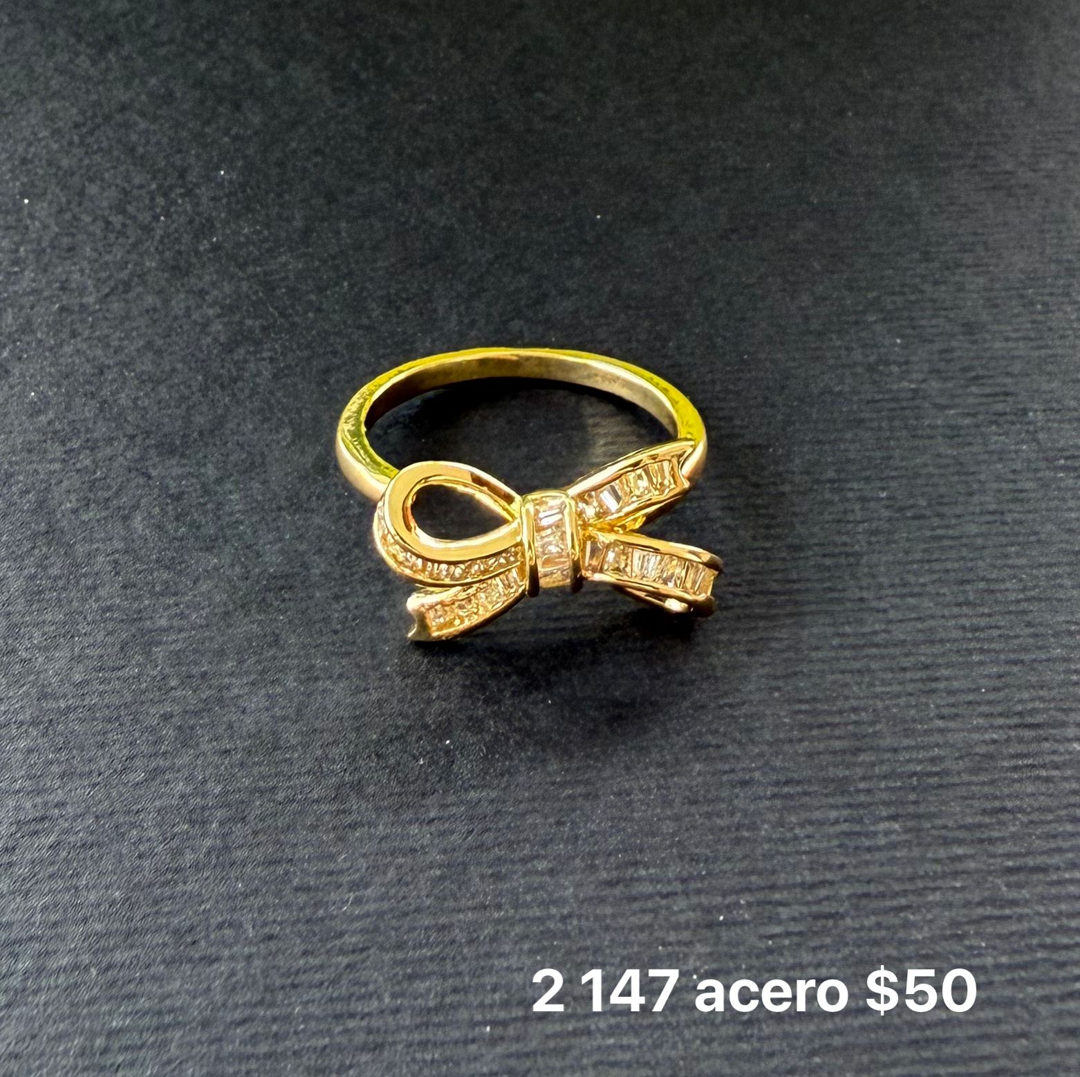 Anillo acero