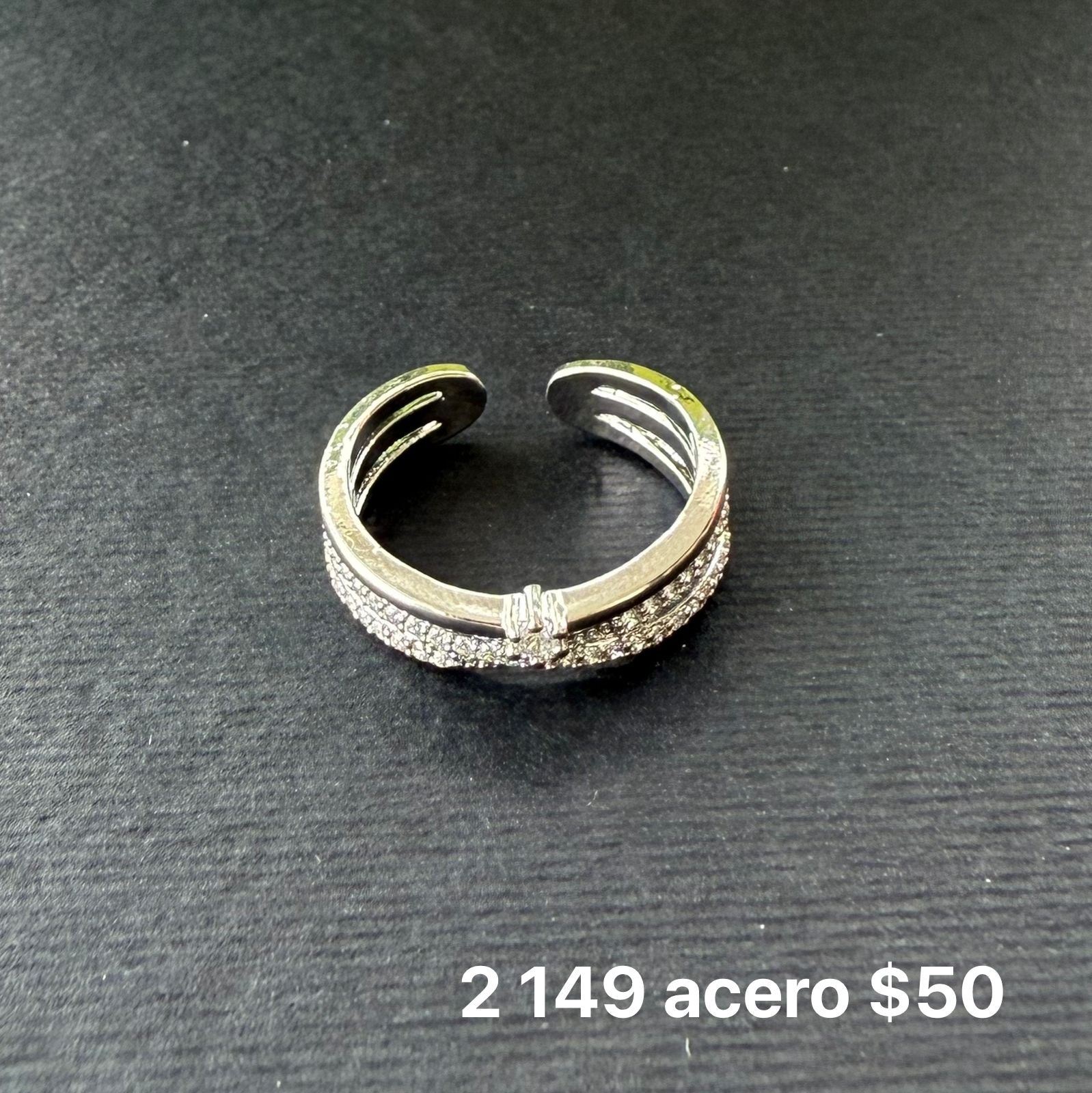 Anillo acero