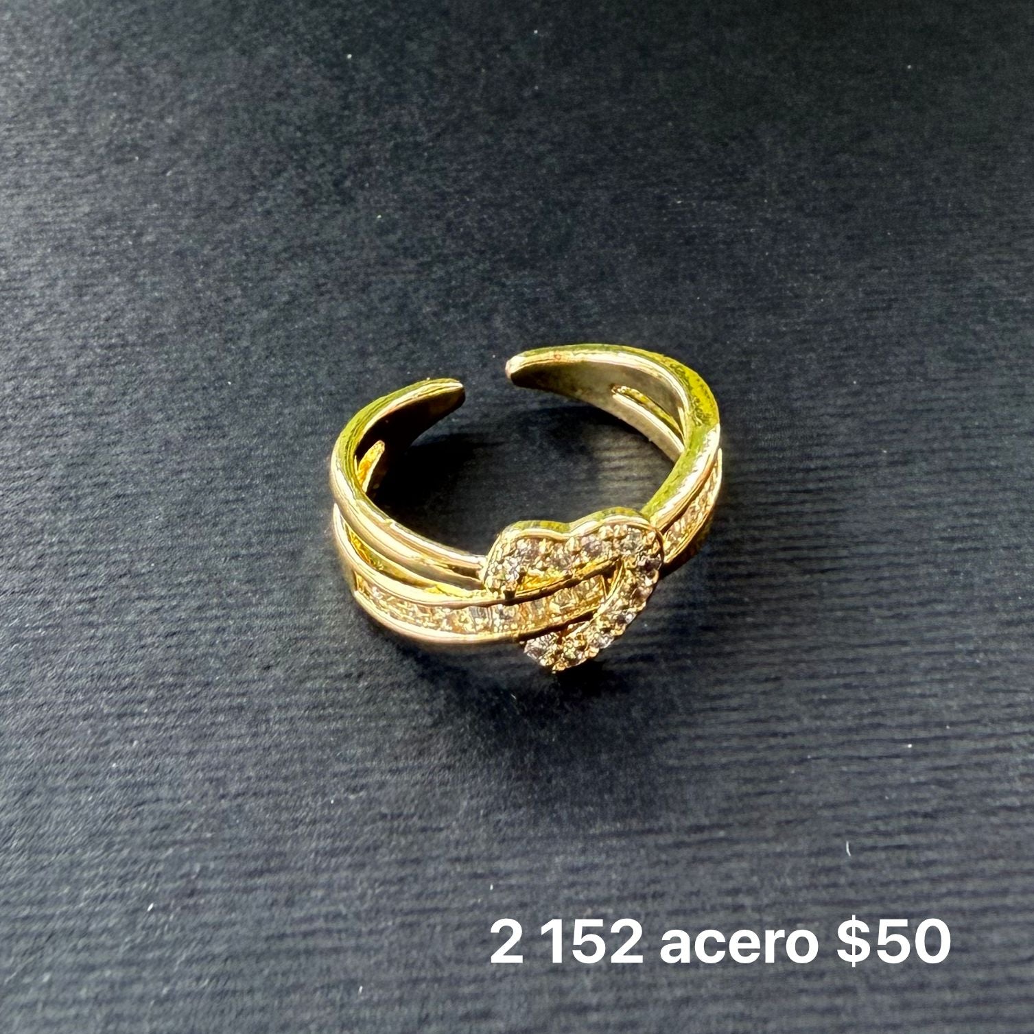Anillo acero