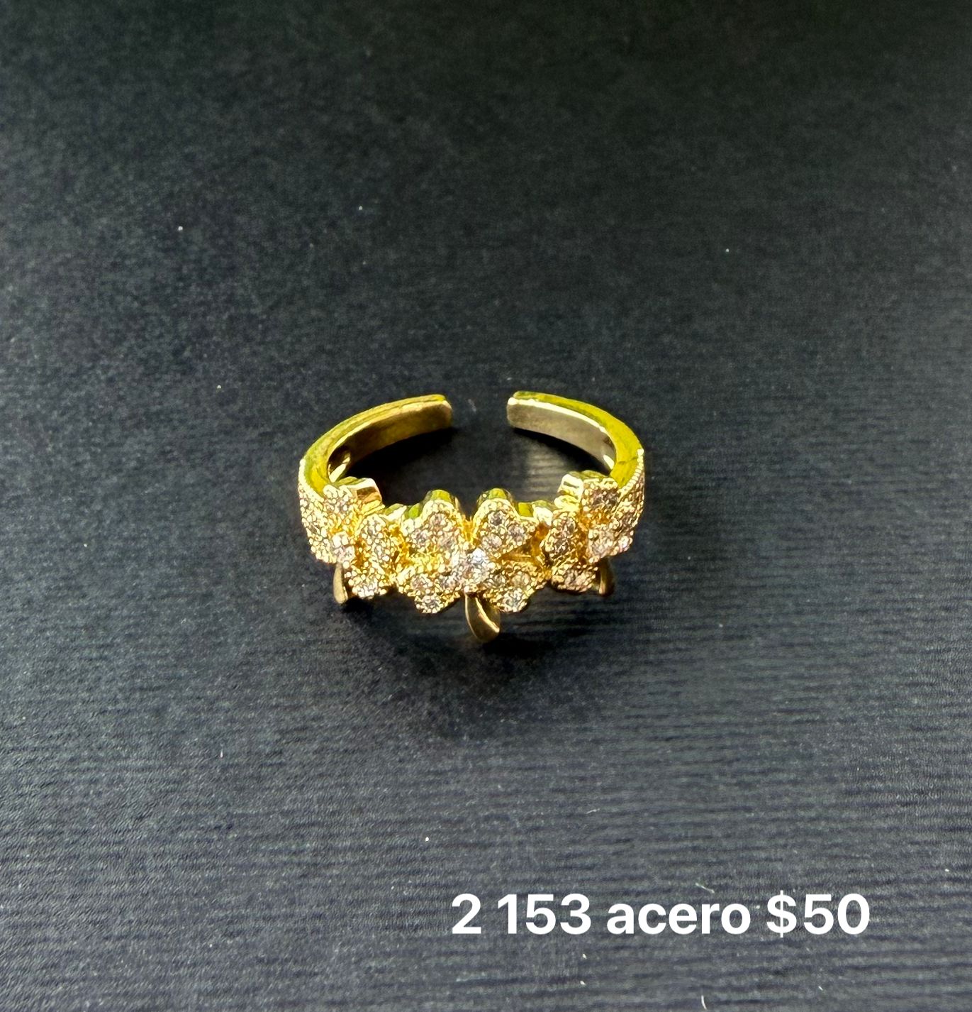 Anillo acero
