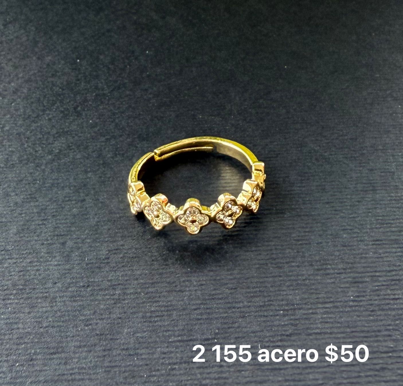 Anillo acero