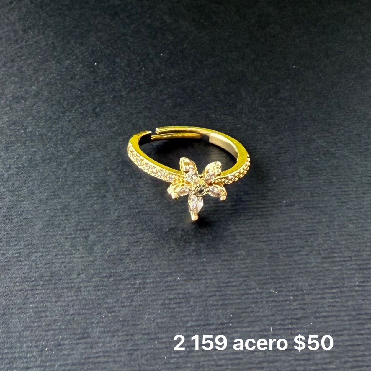 Anillo acero