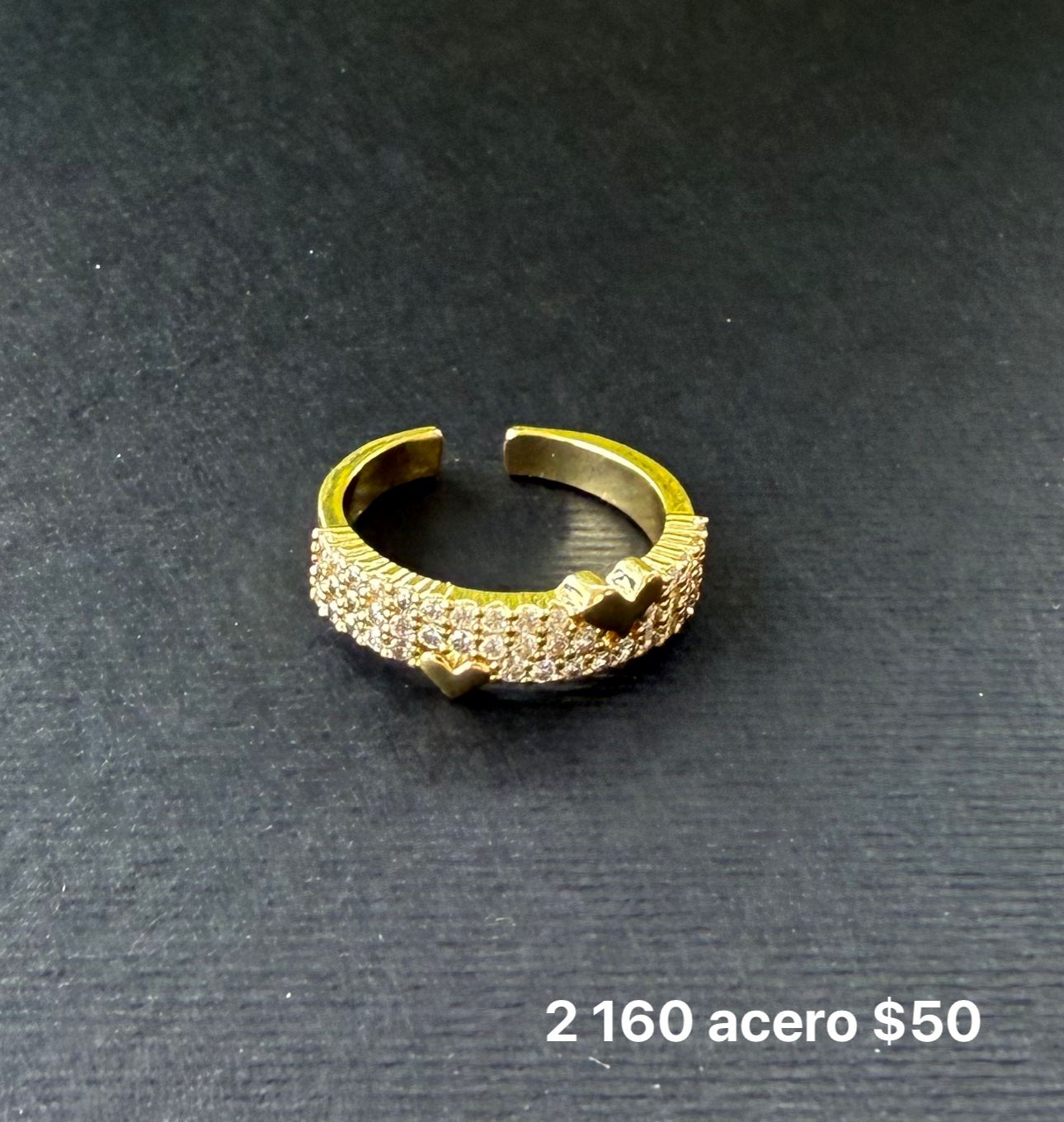 Anillo acero
