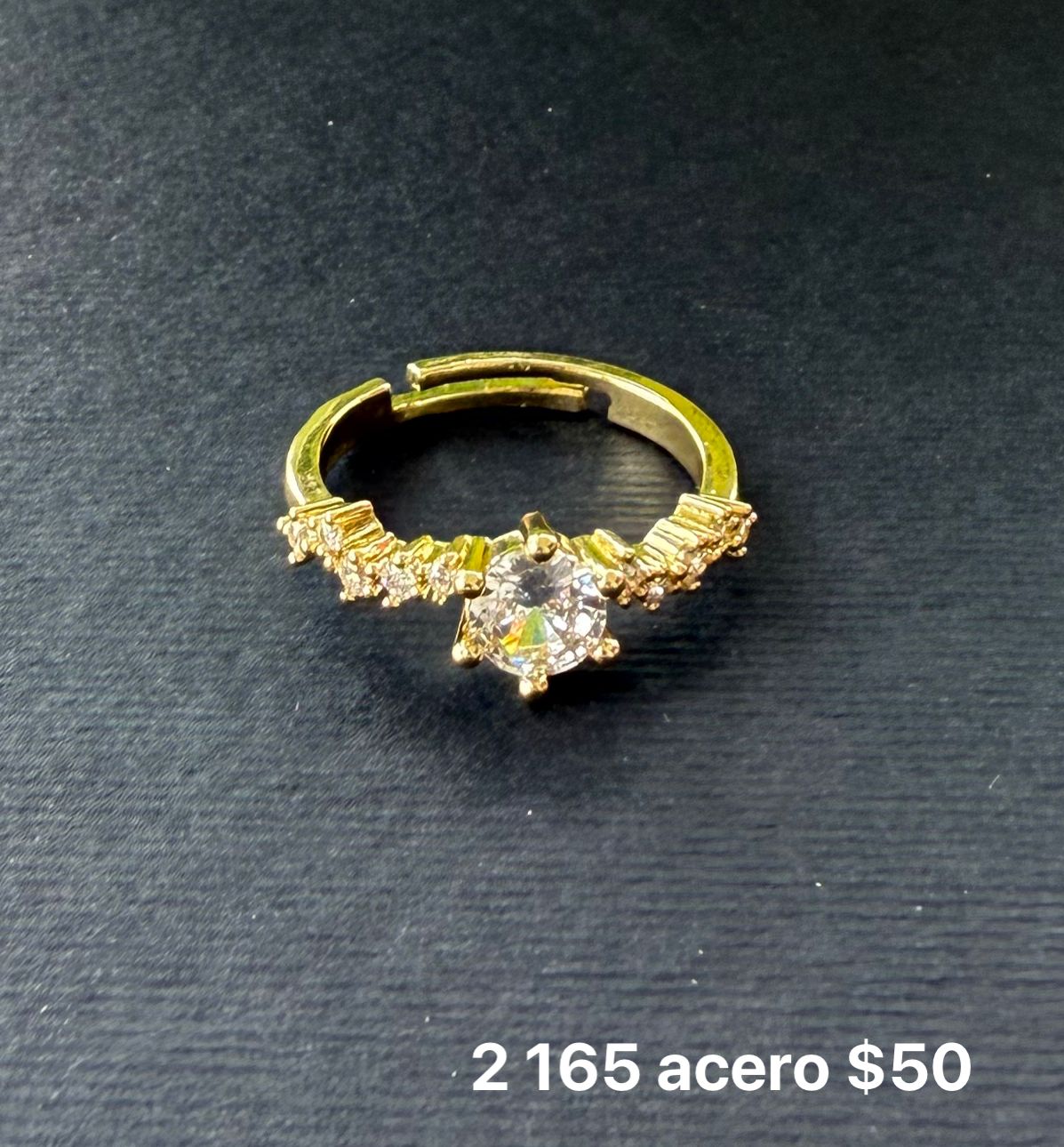 Anillo acero