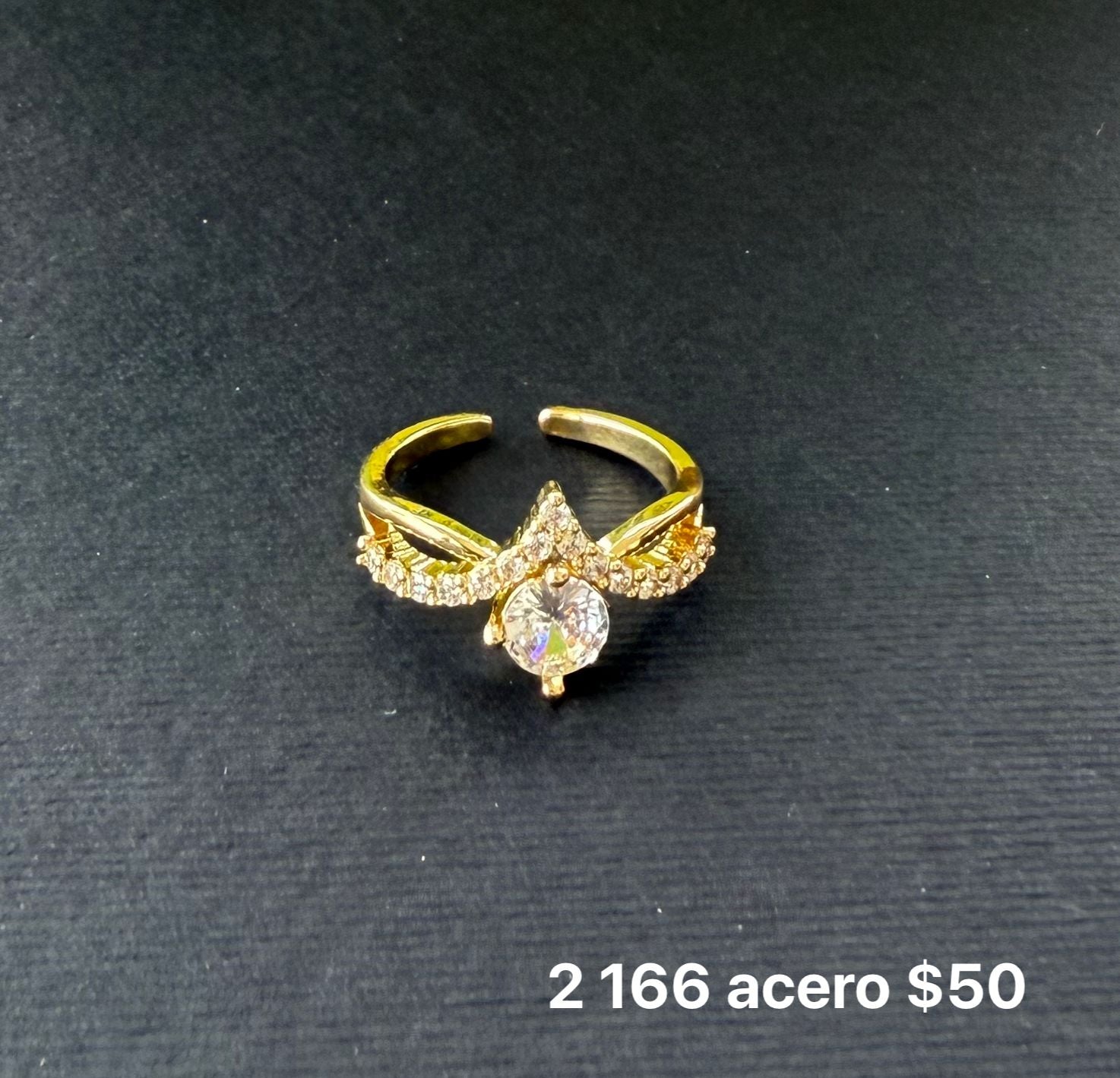 Anillo acero