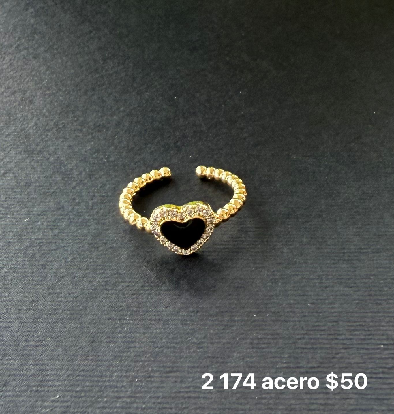 Anillo acero