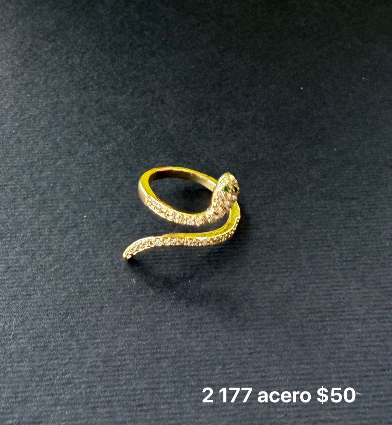 Anillo acero