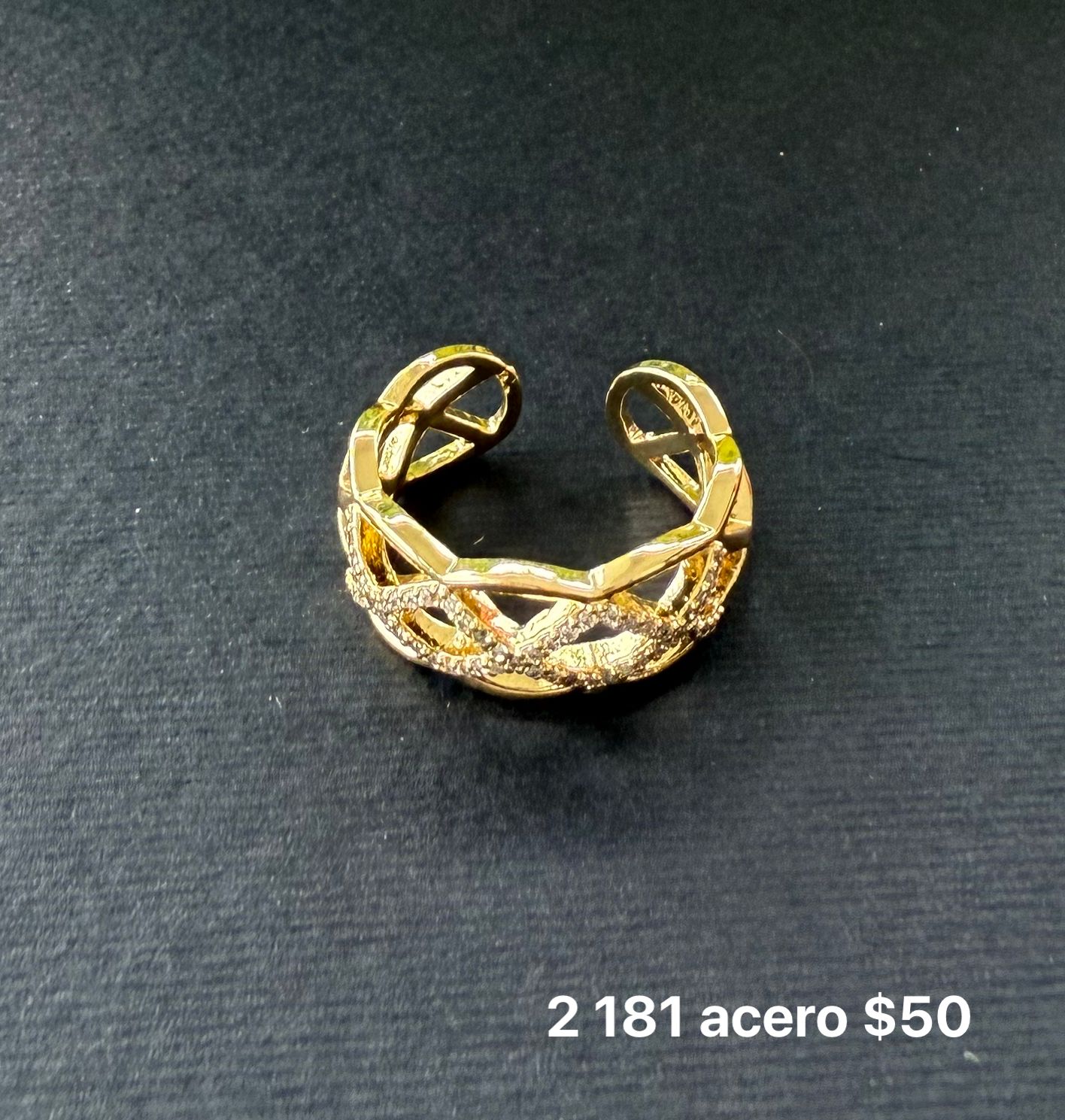 Anillo acero