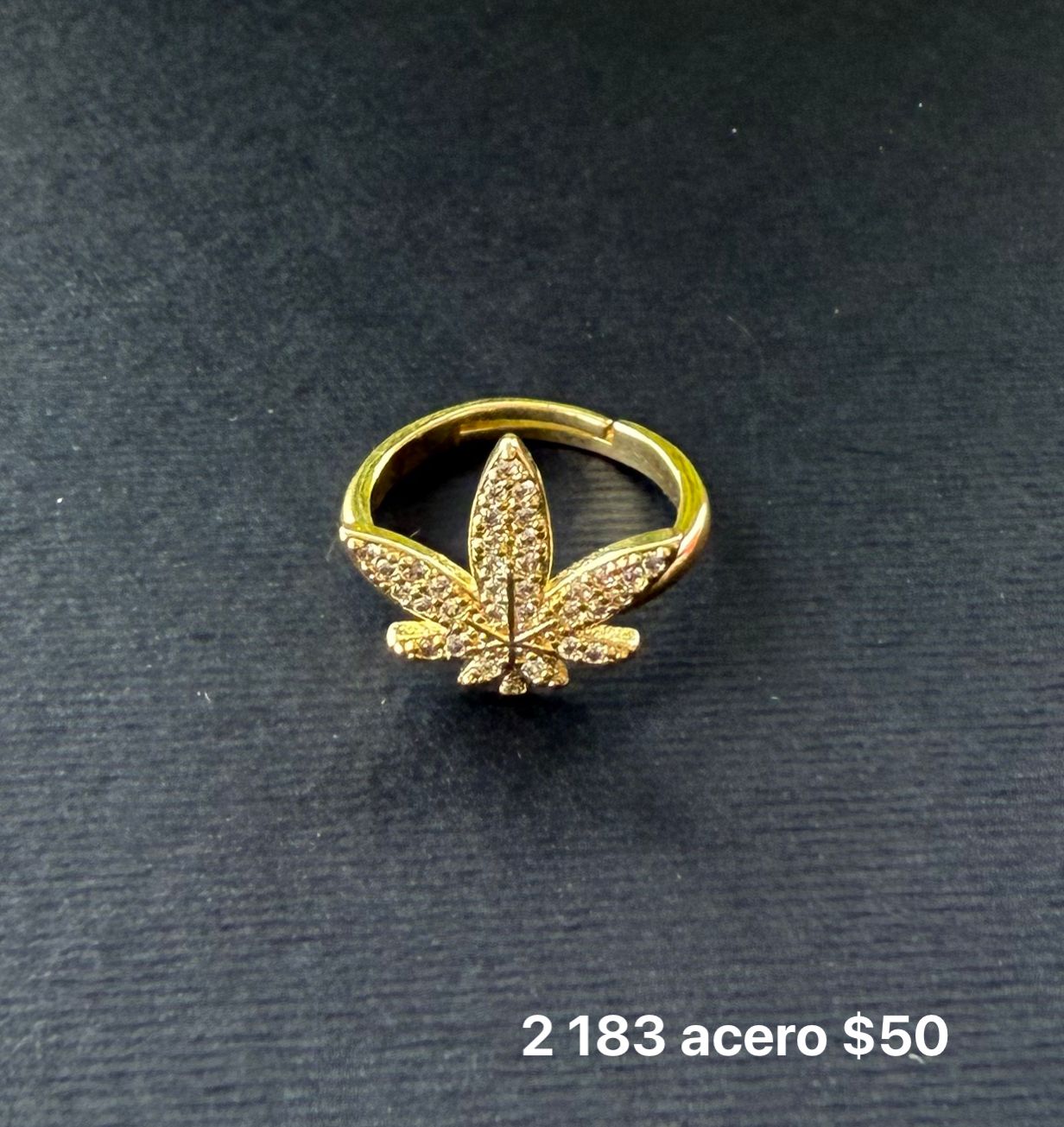 Anillo acero