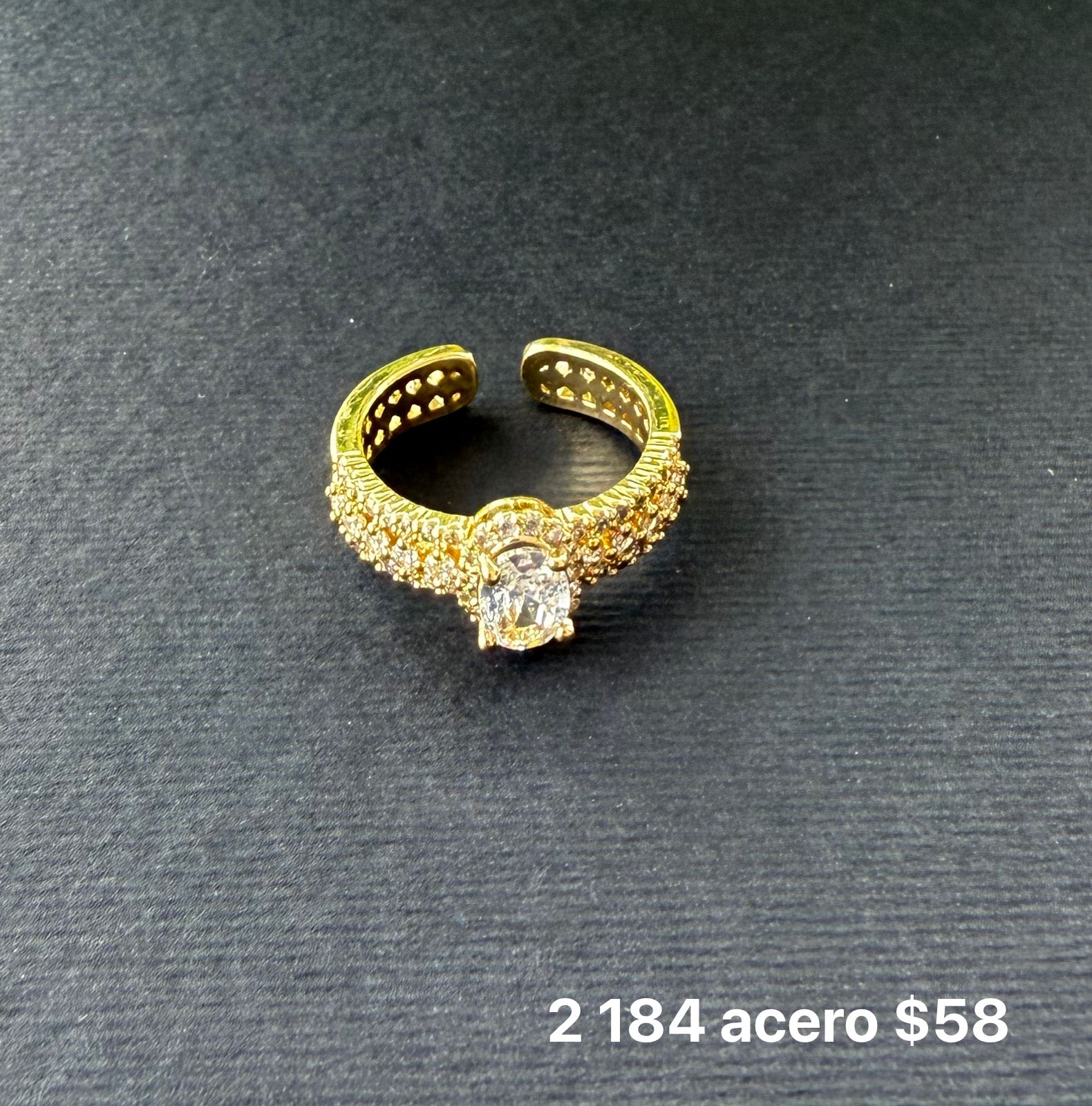 Anillo acero