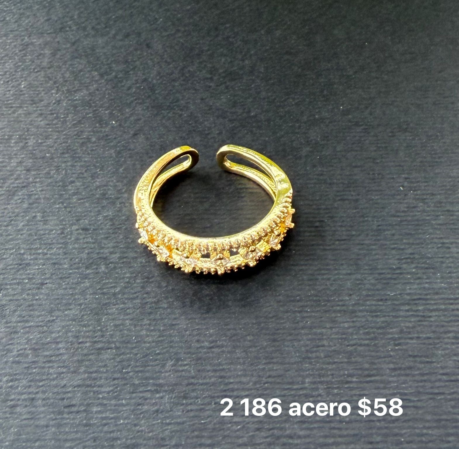 Anillo acero