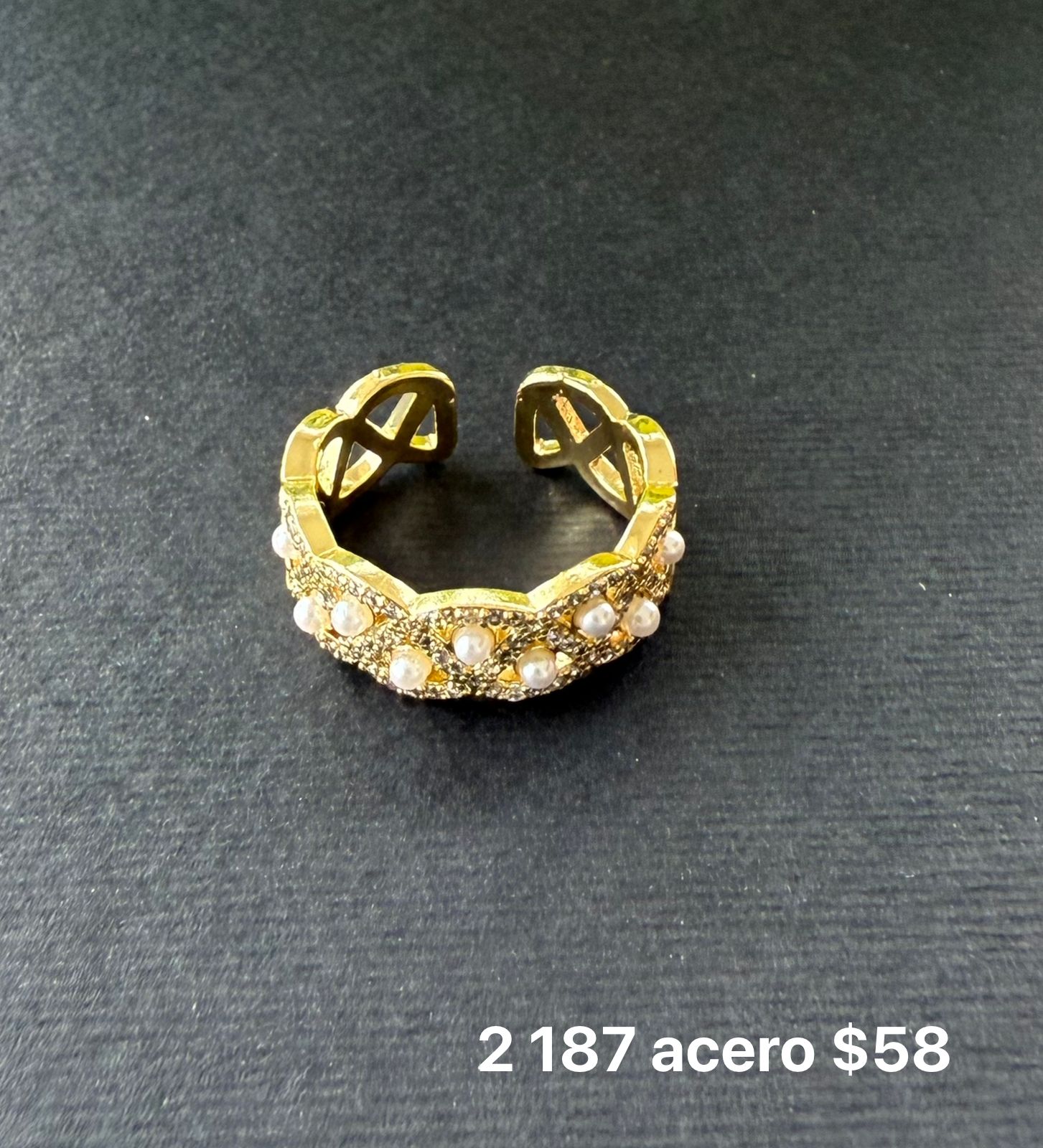 Anillo acero