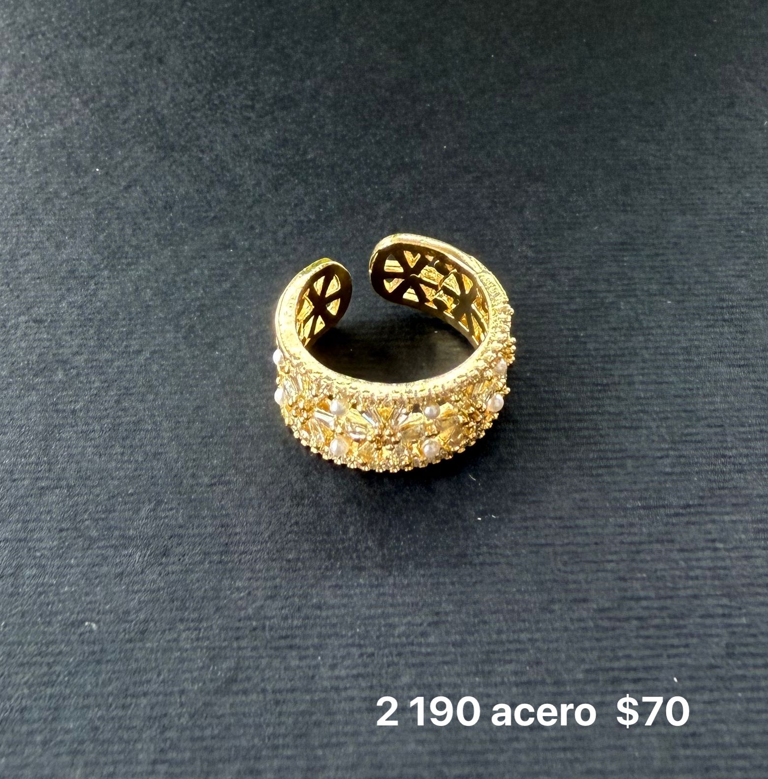 Anillo acero