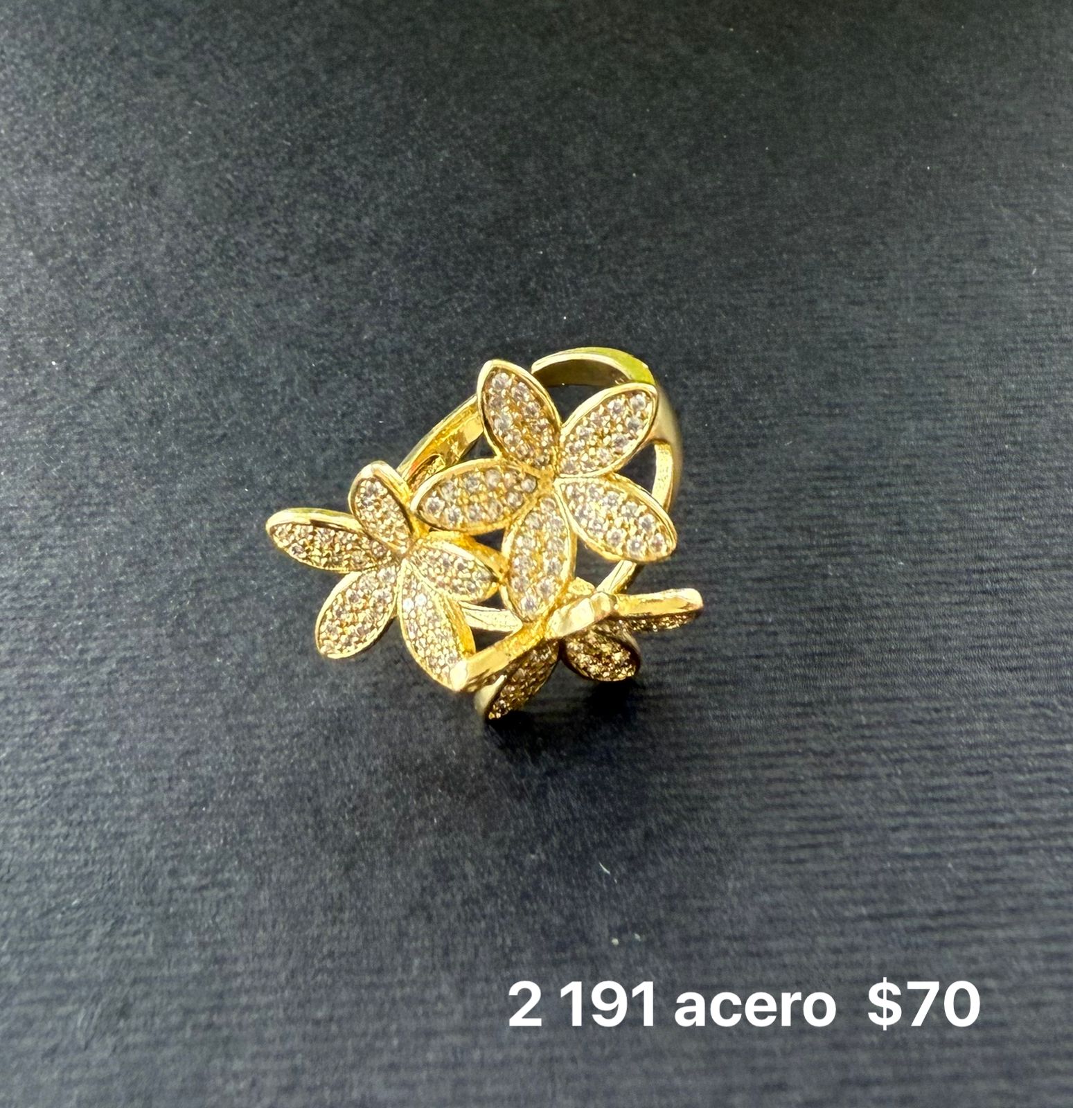 Anillo acero