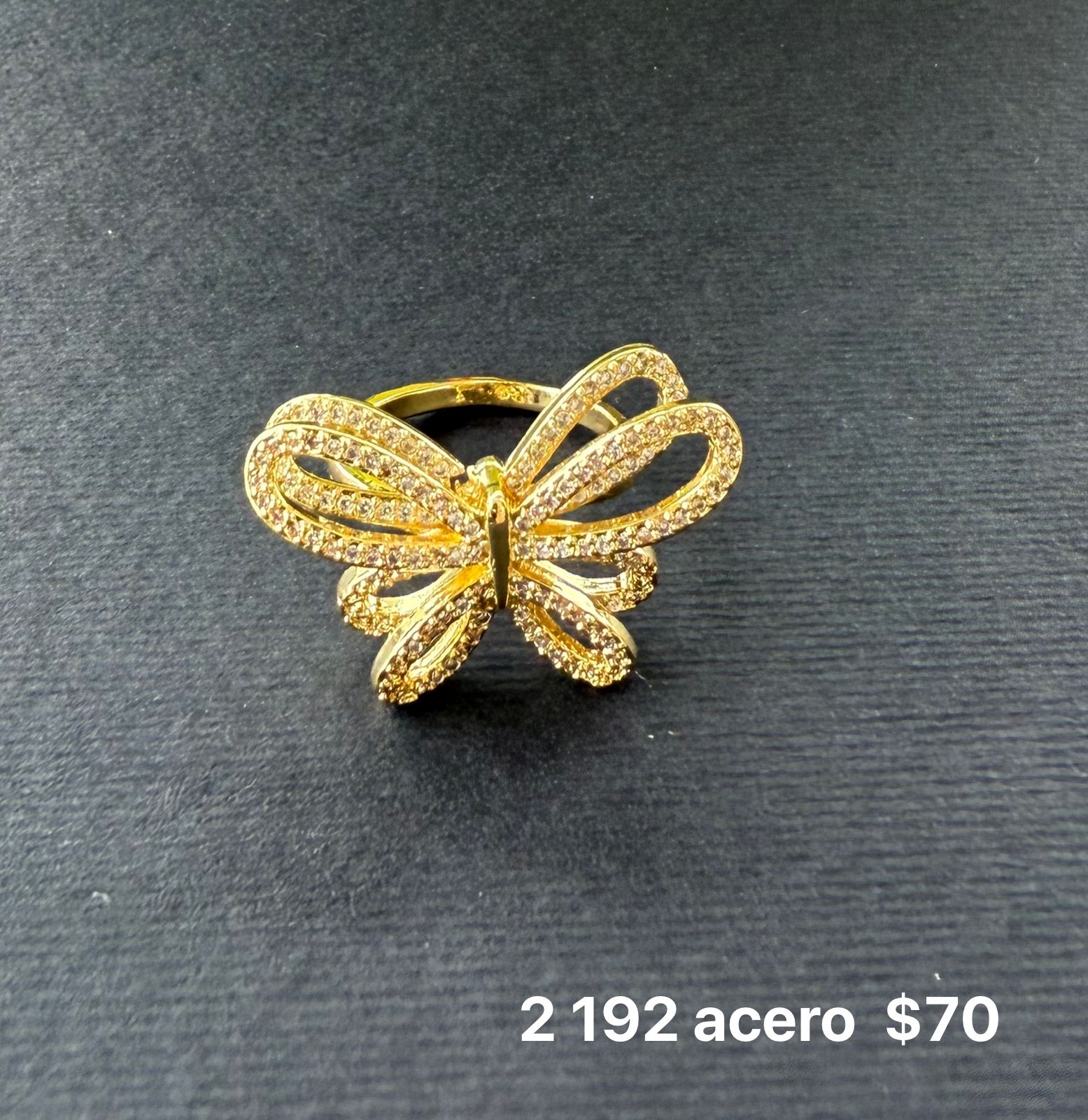 Anillo acero