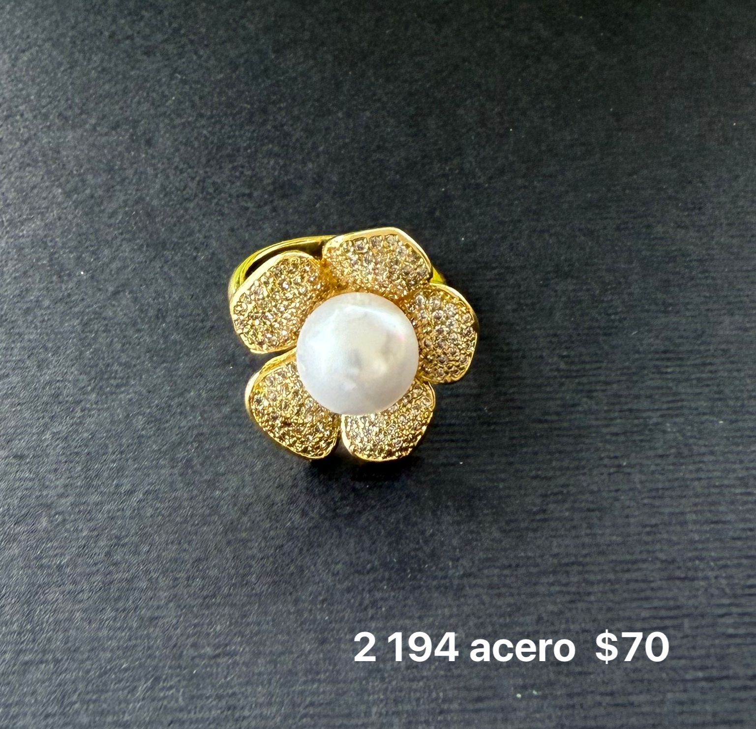 Anillo acero