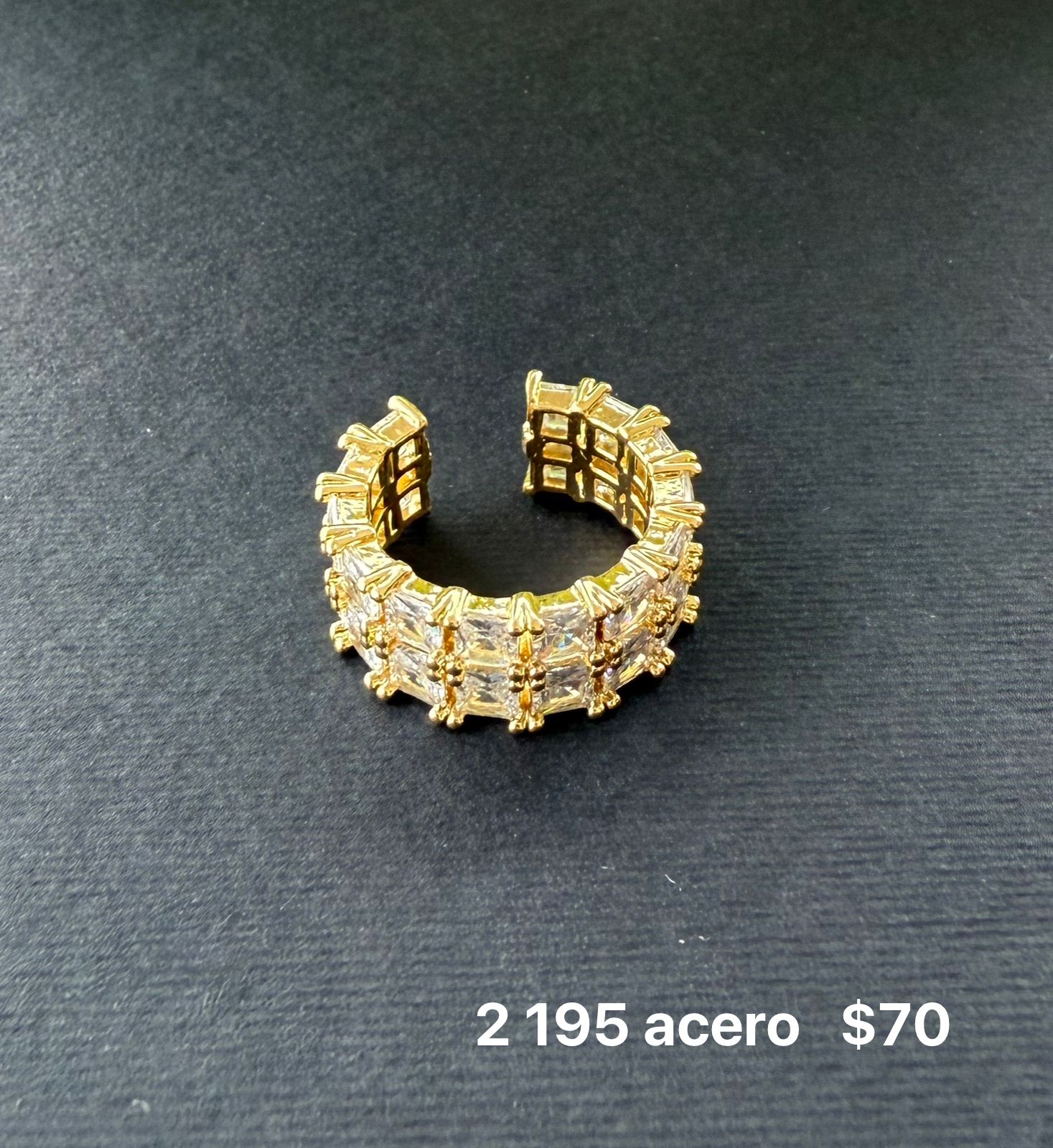 Anillo acero