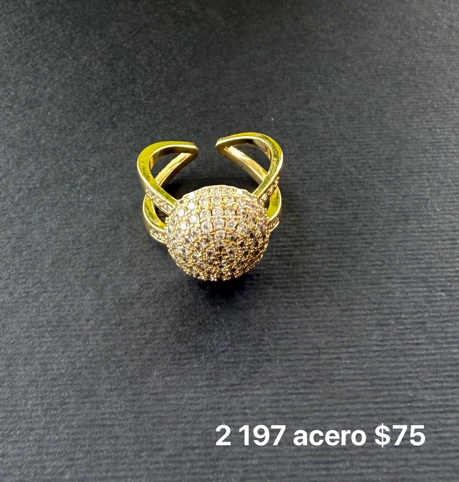 Anillo acero