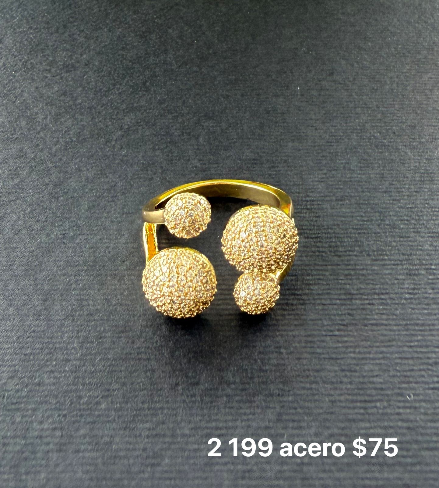 Anillo acero