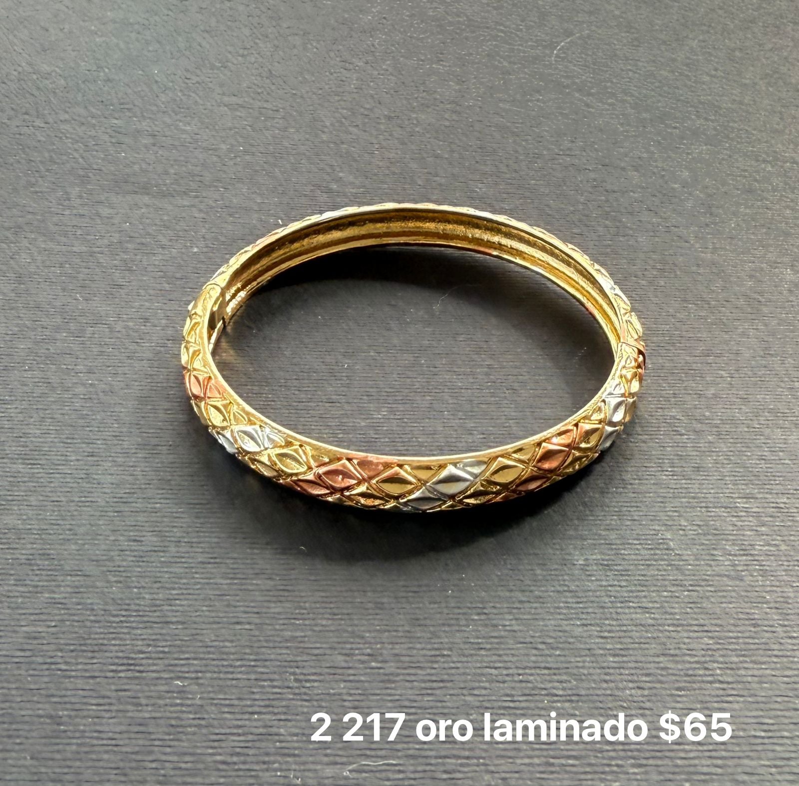 Brazalete oro laminado