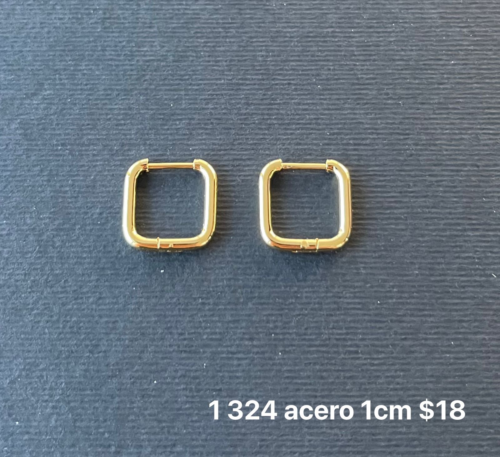 Arracadas acero inoxidable