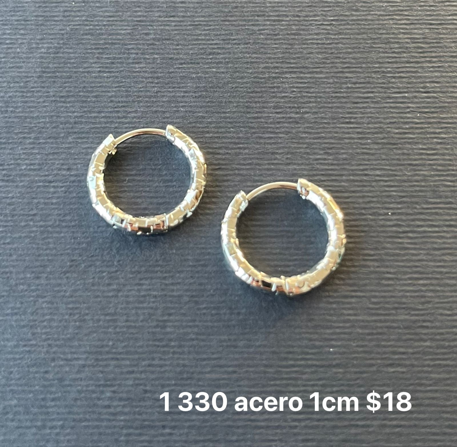 Arracadas acero inoxidable