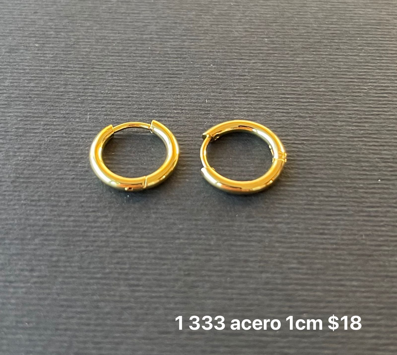 Arracadas acero inoxidable