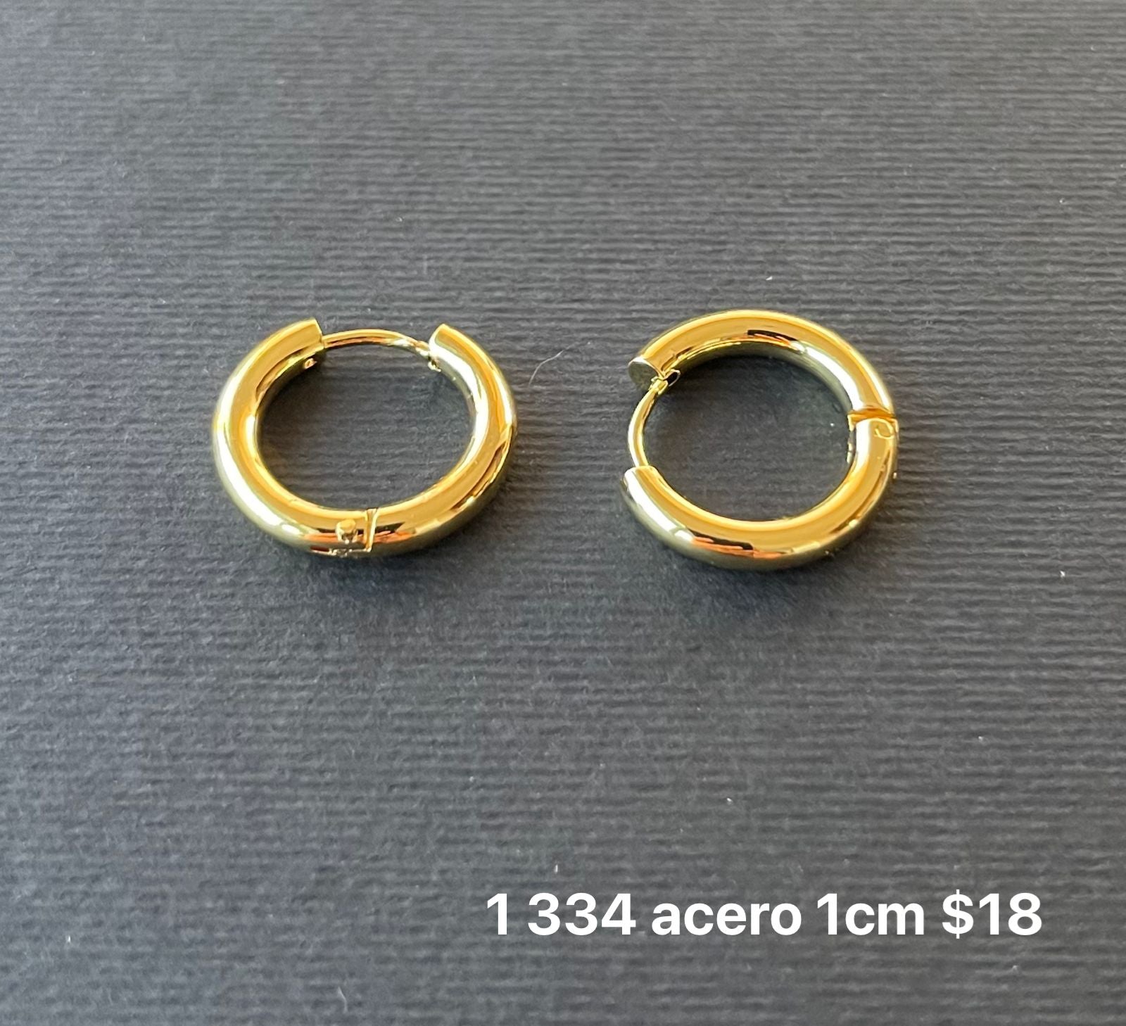 Arracadas acero inoxidable