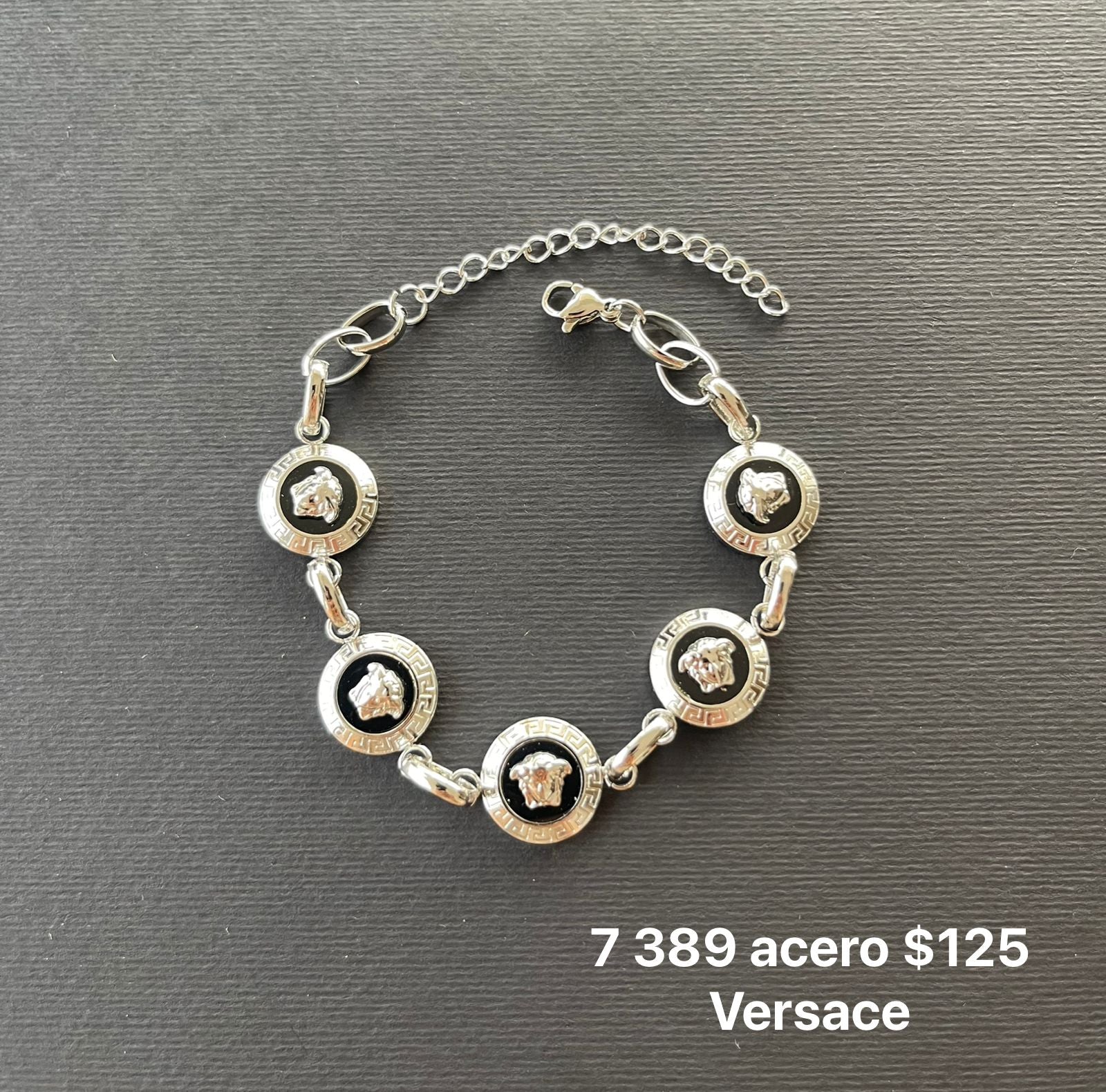 Pulsera Versace acero