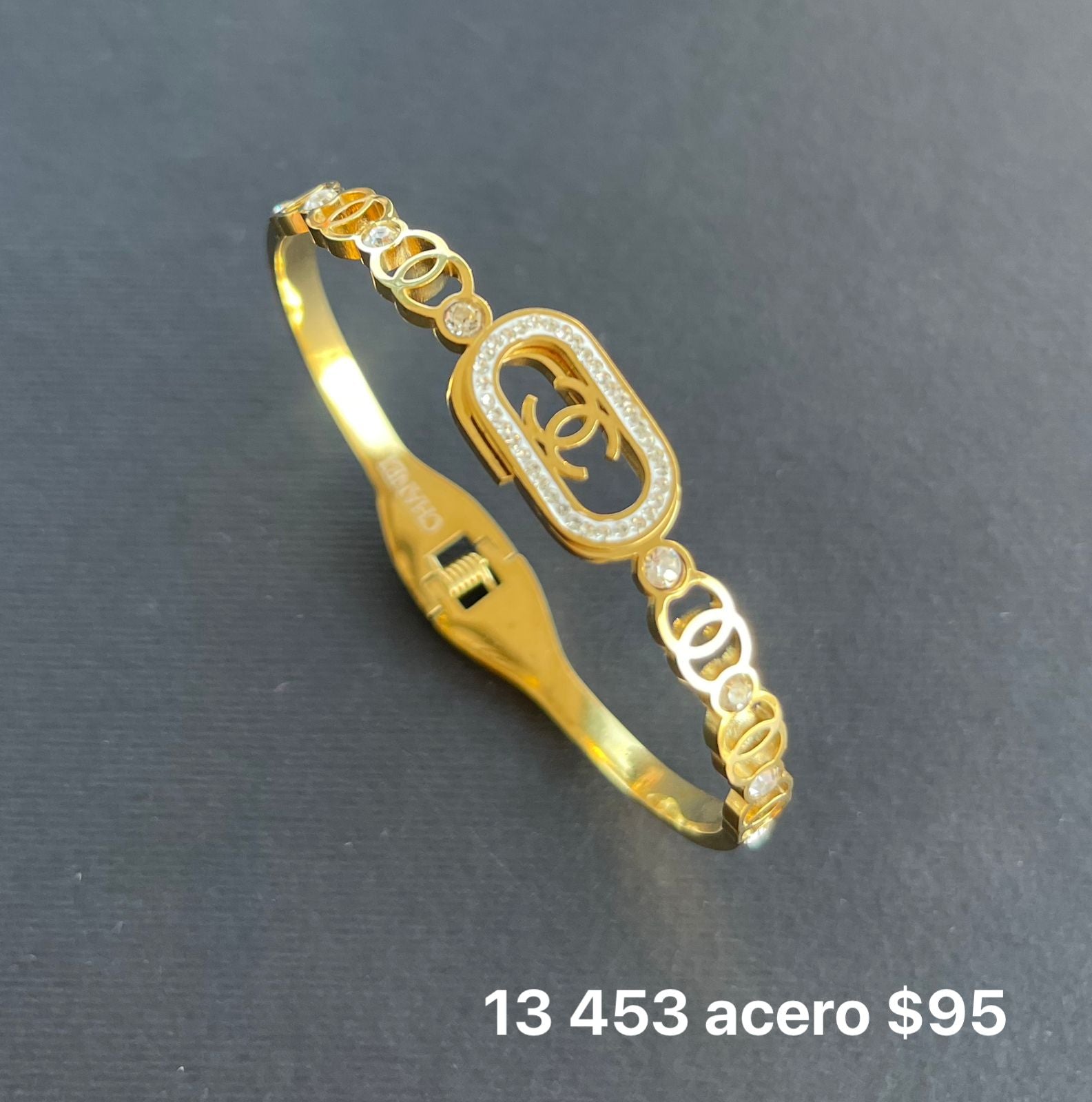 Brazlete acero inspirado en marcas