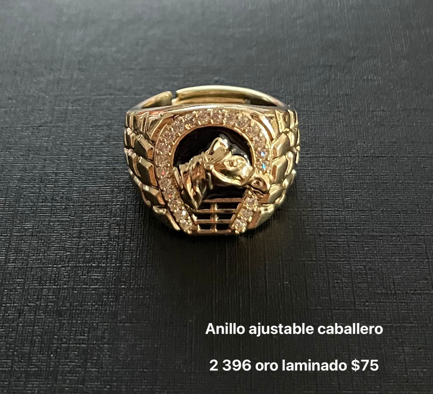 Anillo caballero