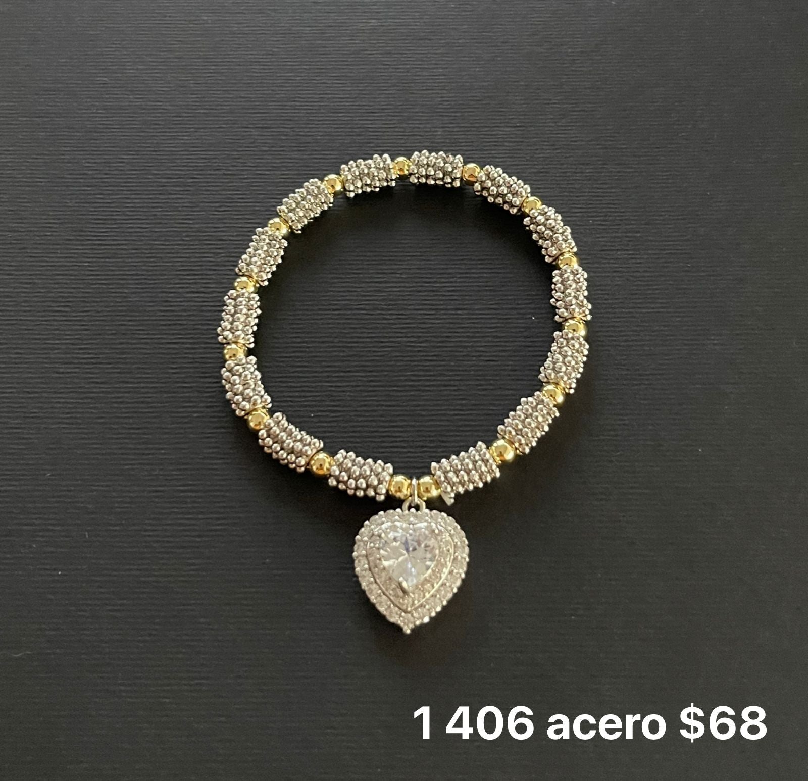 Pulsera acero inoxidable