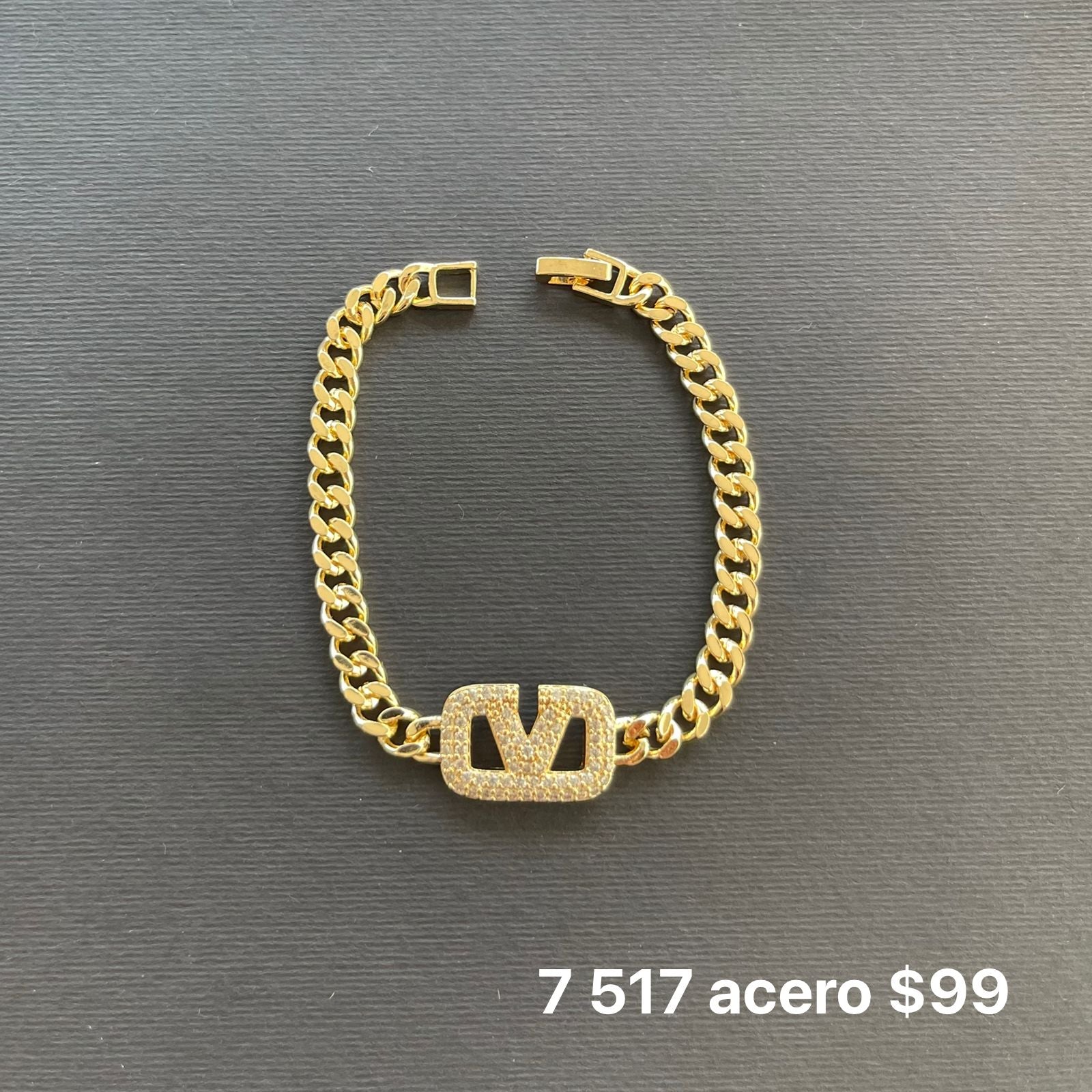 Pulsera acero Inpirada