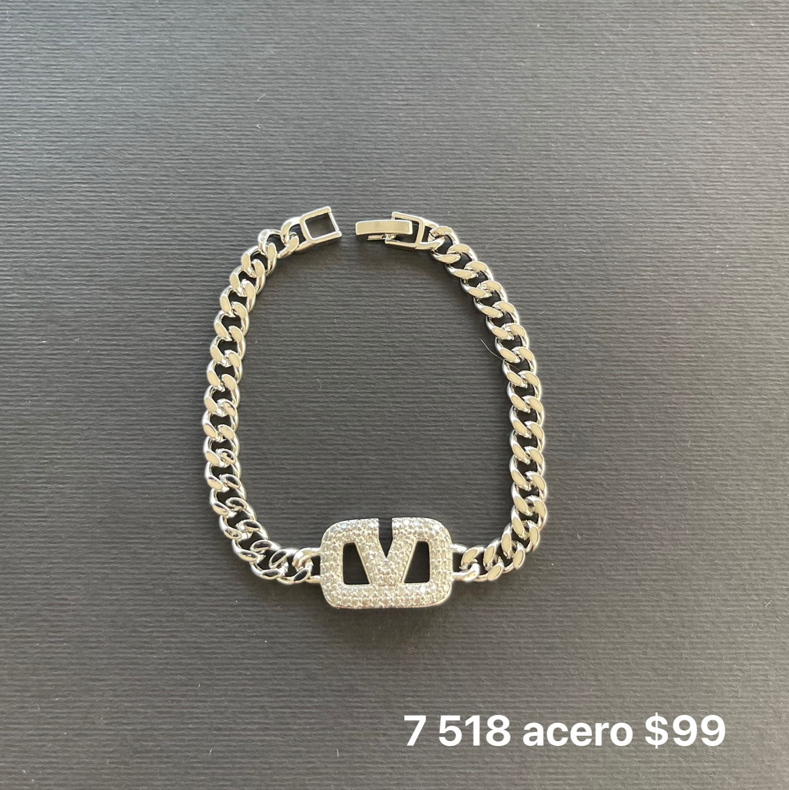 Pulsera acero Inpirada