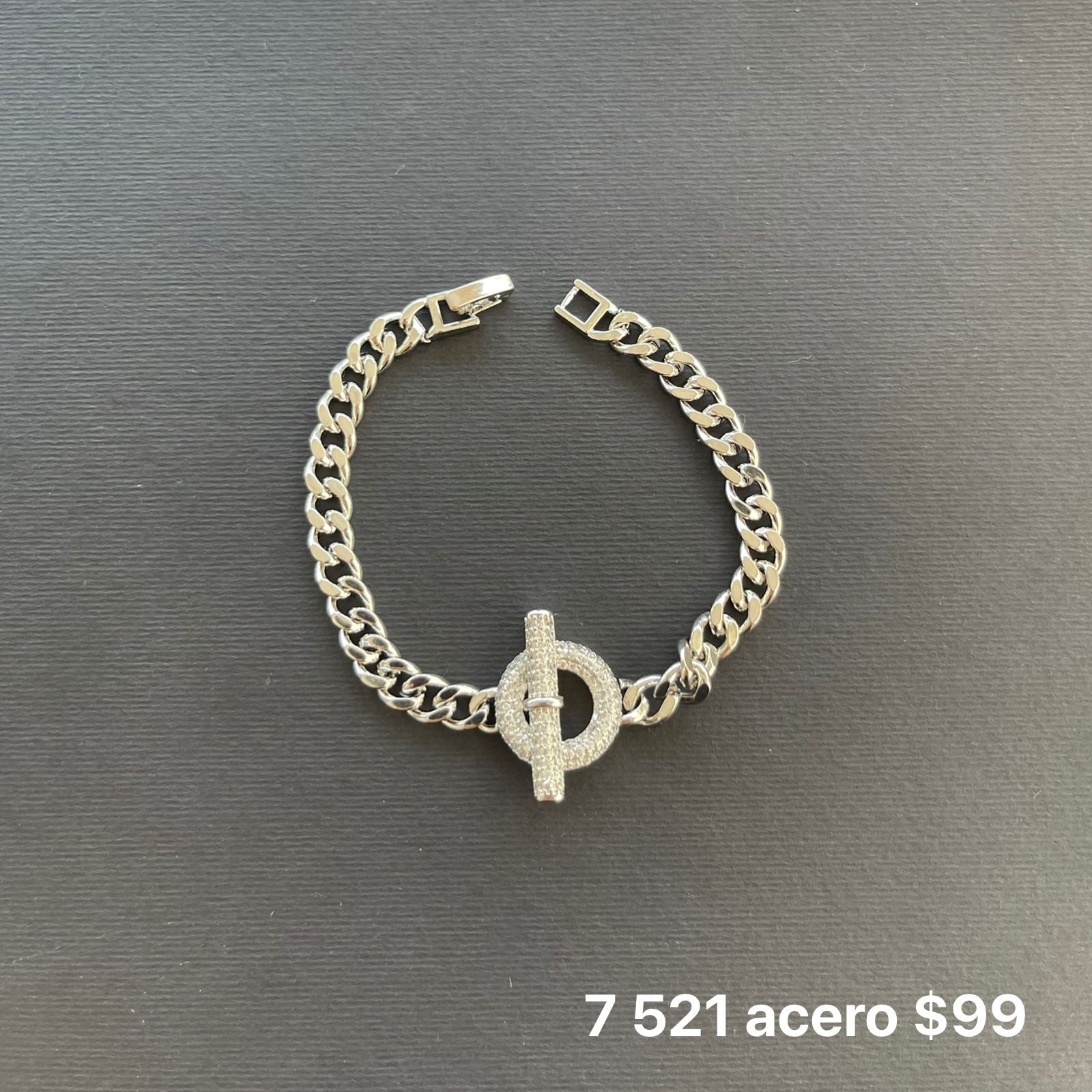 Pulsera acero Inpirada