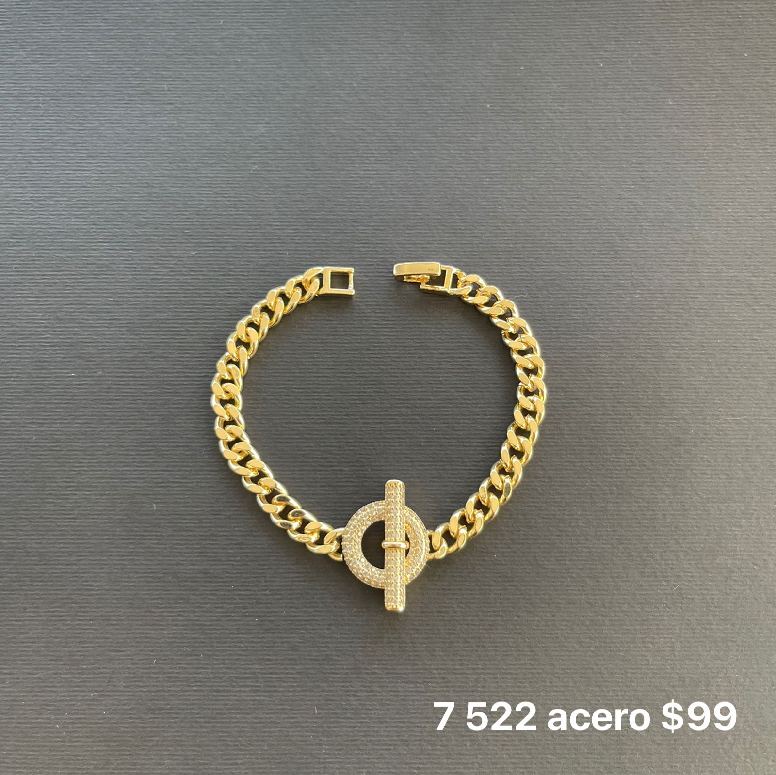 Pulsera acero Inpirada
