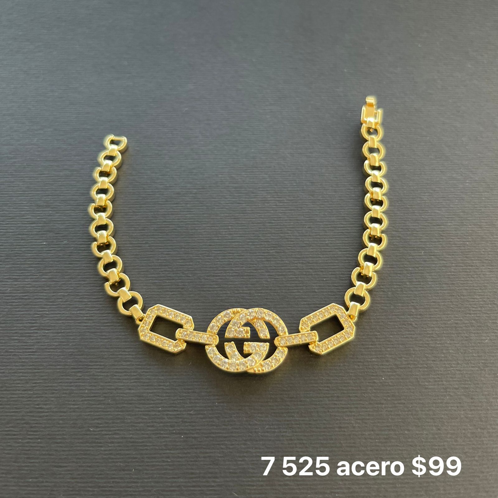 Pulsera acero Inpirada