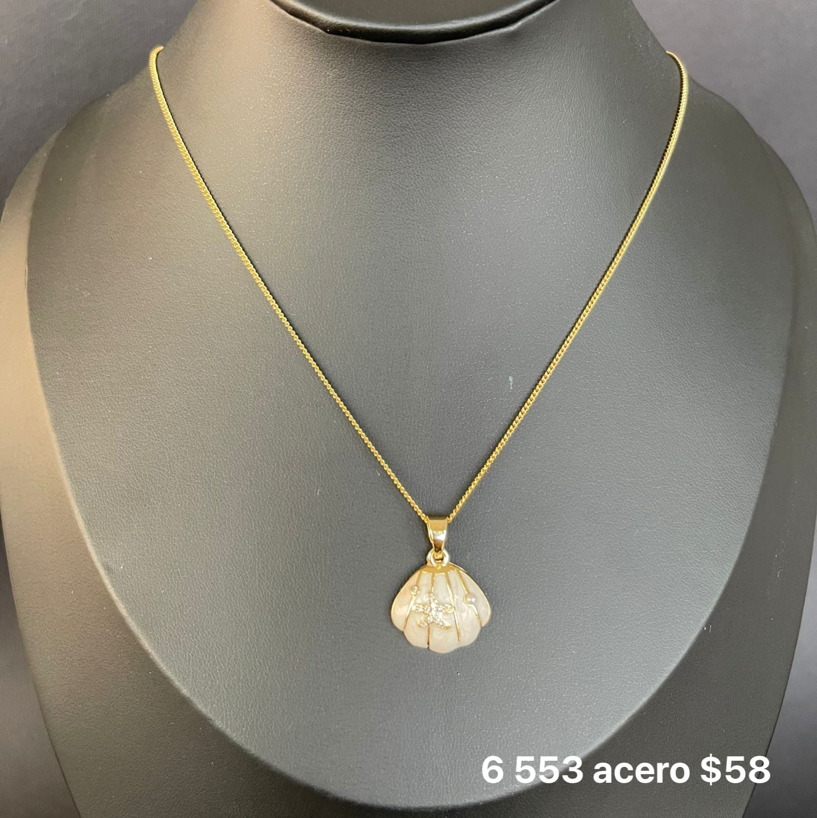 Cadena con dije acero