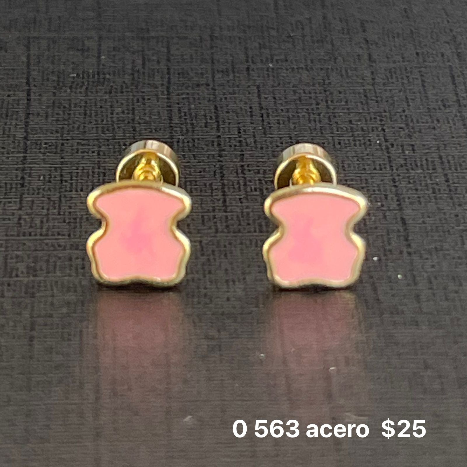 Aretes acero inoxidable